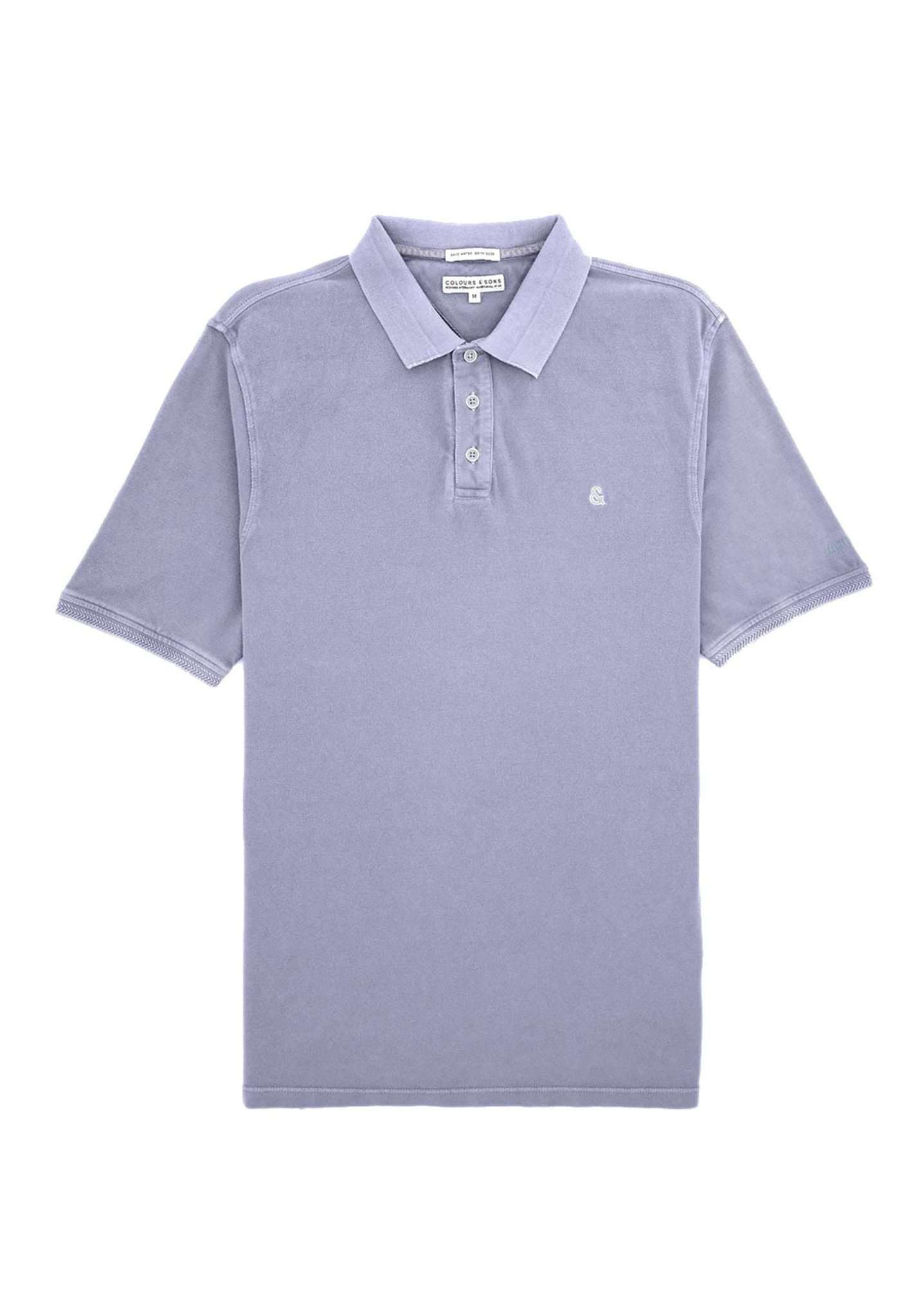 Polo lavate in fiordaliso Colours and Sons   