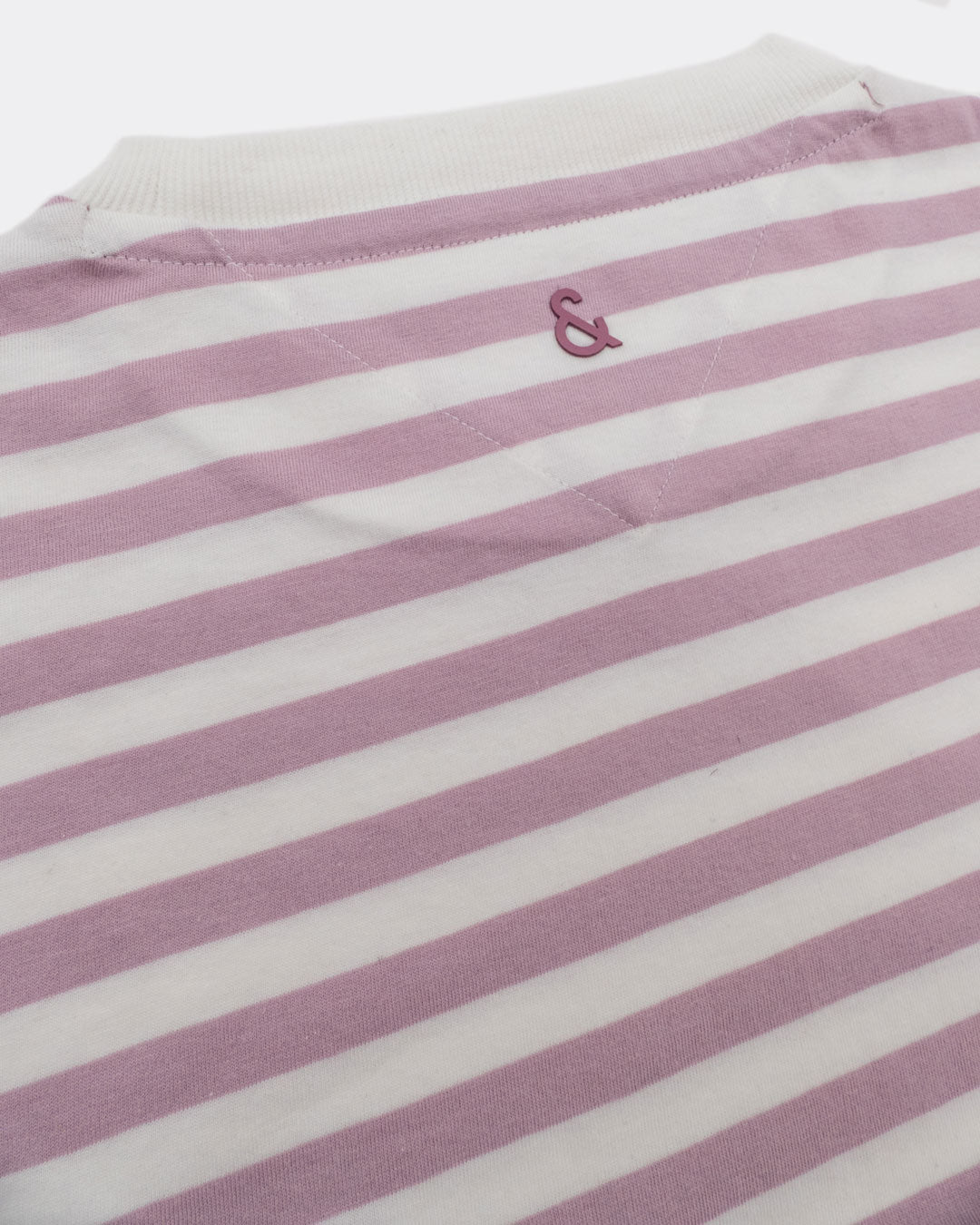 Maglietta - Breton Stripes in Grape Stripes T-Shirt Colours and Sons   