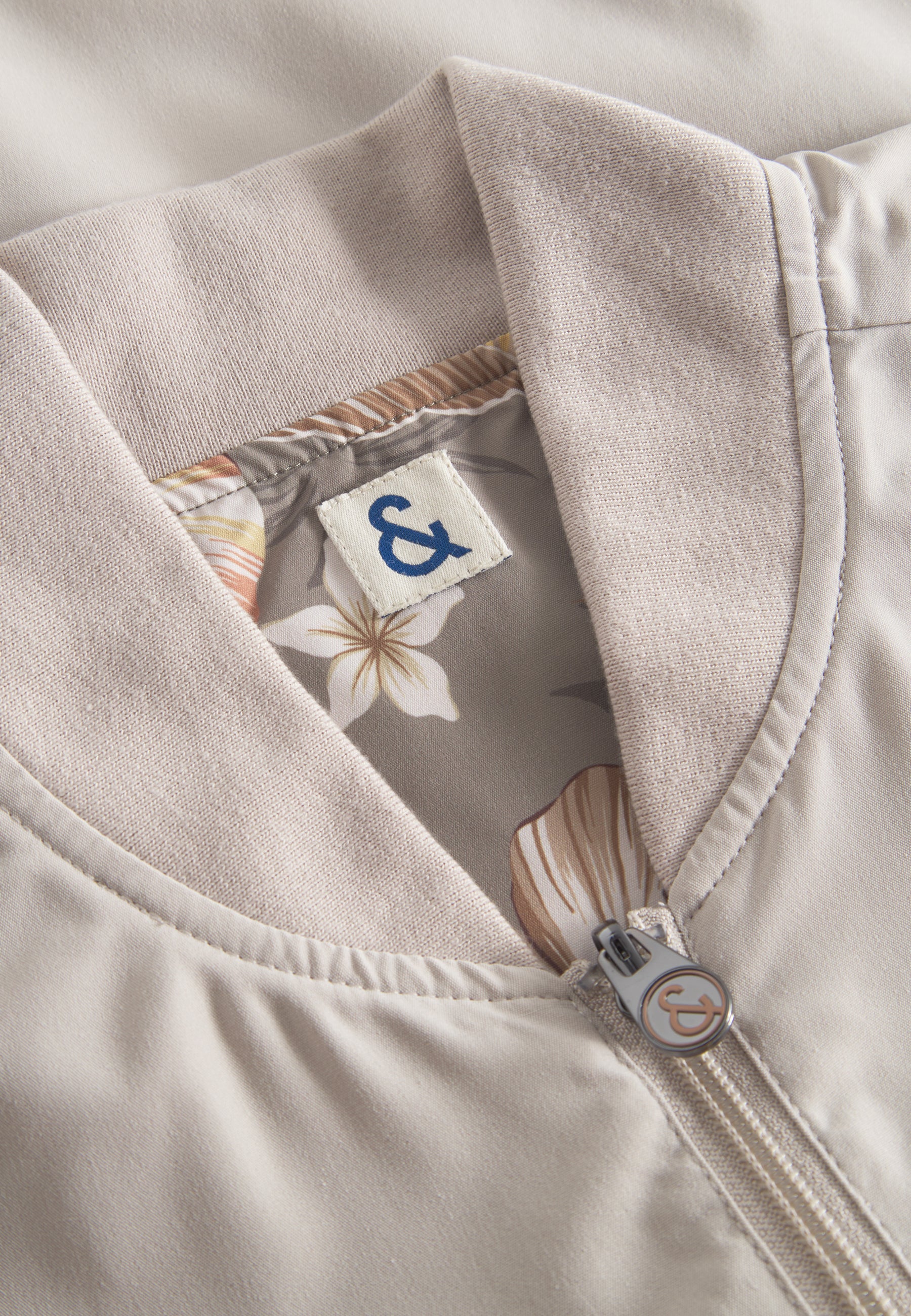 Blouson- Reversibile in bianco sporco- Giacche di fiori Colours and Sons   