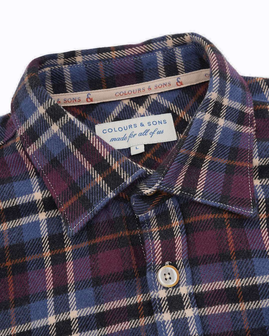 Camicia Check in River Check Shirts Colours and Sons   