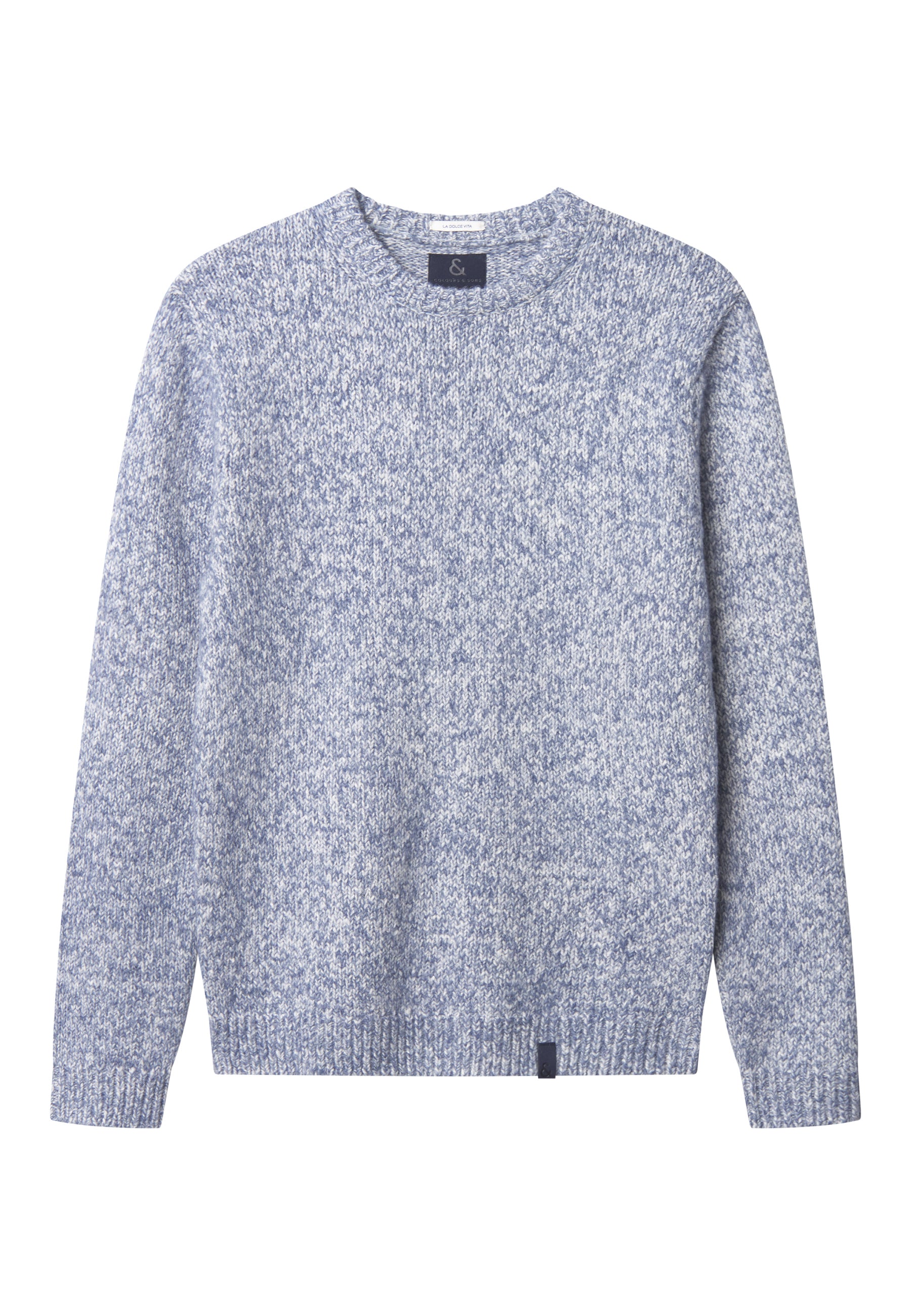 Girocollo-Marl in pietra Maglioni Colours and Sons
