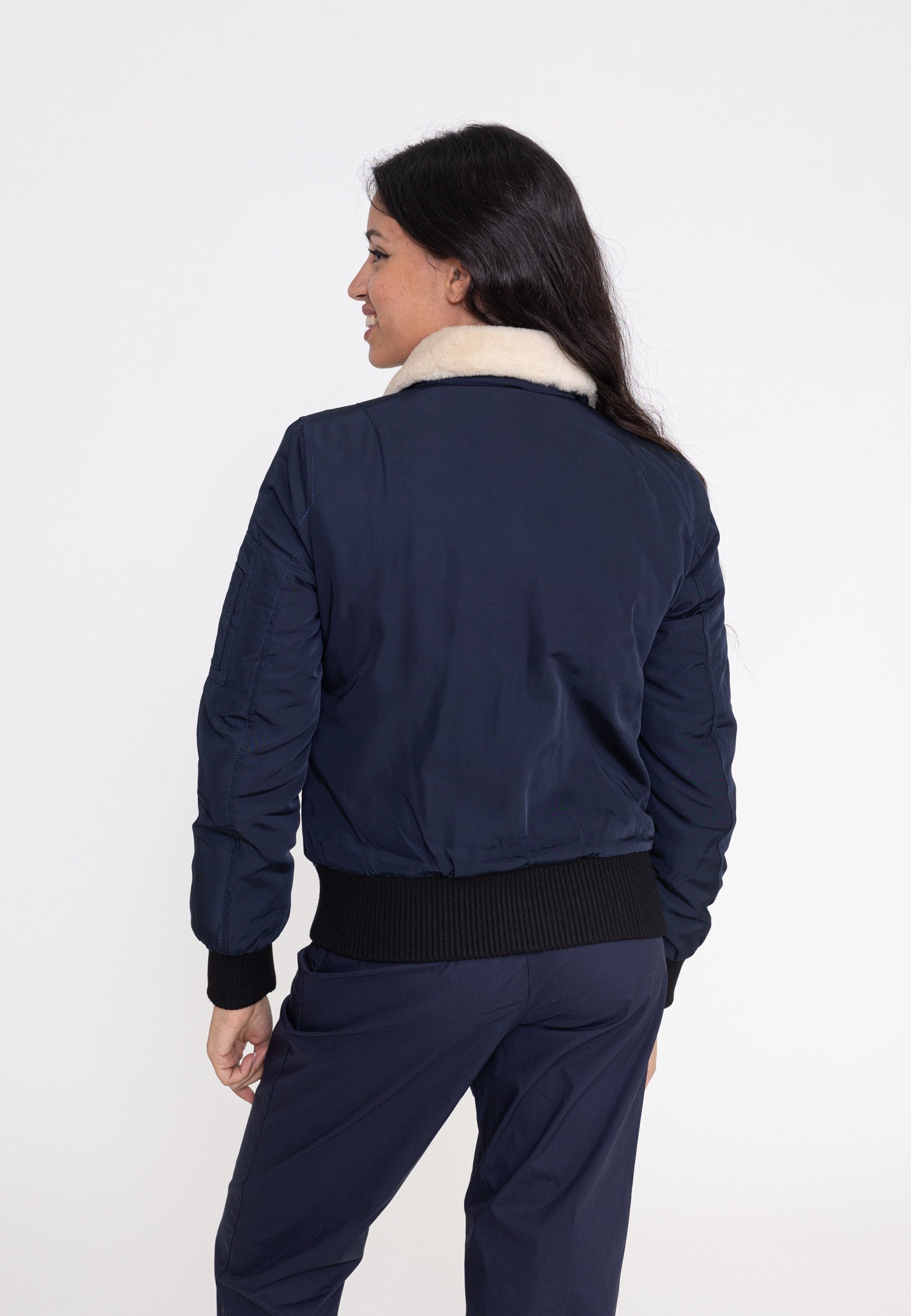 Giacca bomber Barcelone W in Navy Bombers Original   