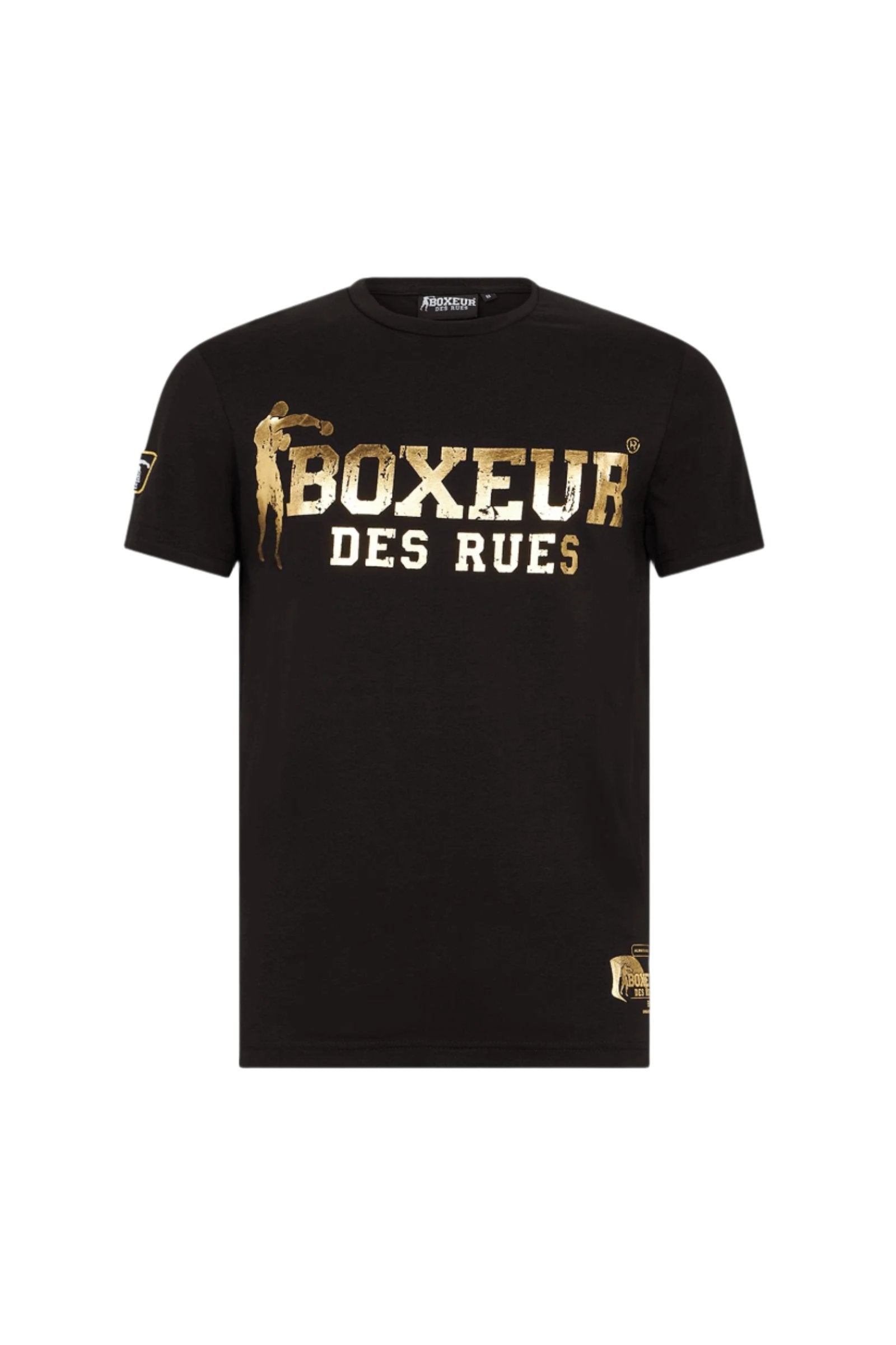 T-Shirt Boxeur Street 2 in Nero-Oro Boxeur des Rues   