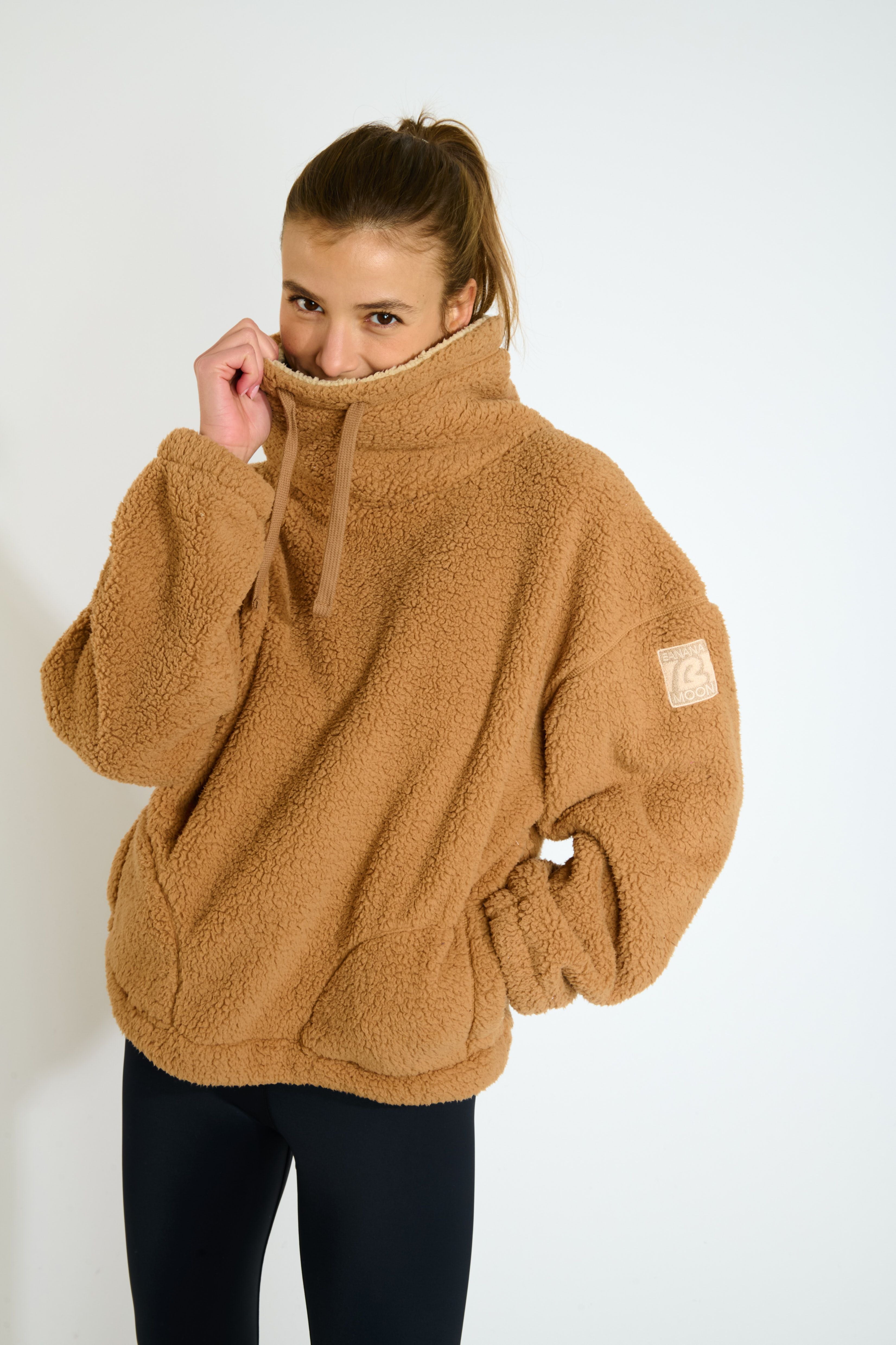 CHIMNEY-IGLOO Maglioni in Camel Maglioni Banana Moon