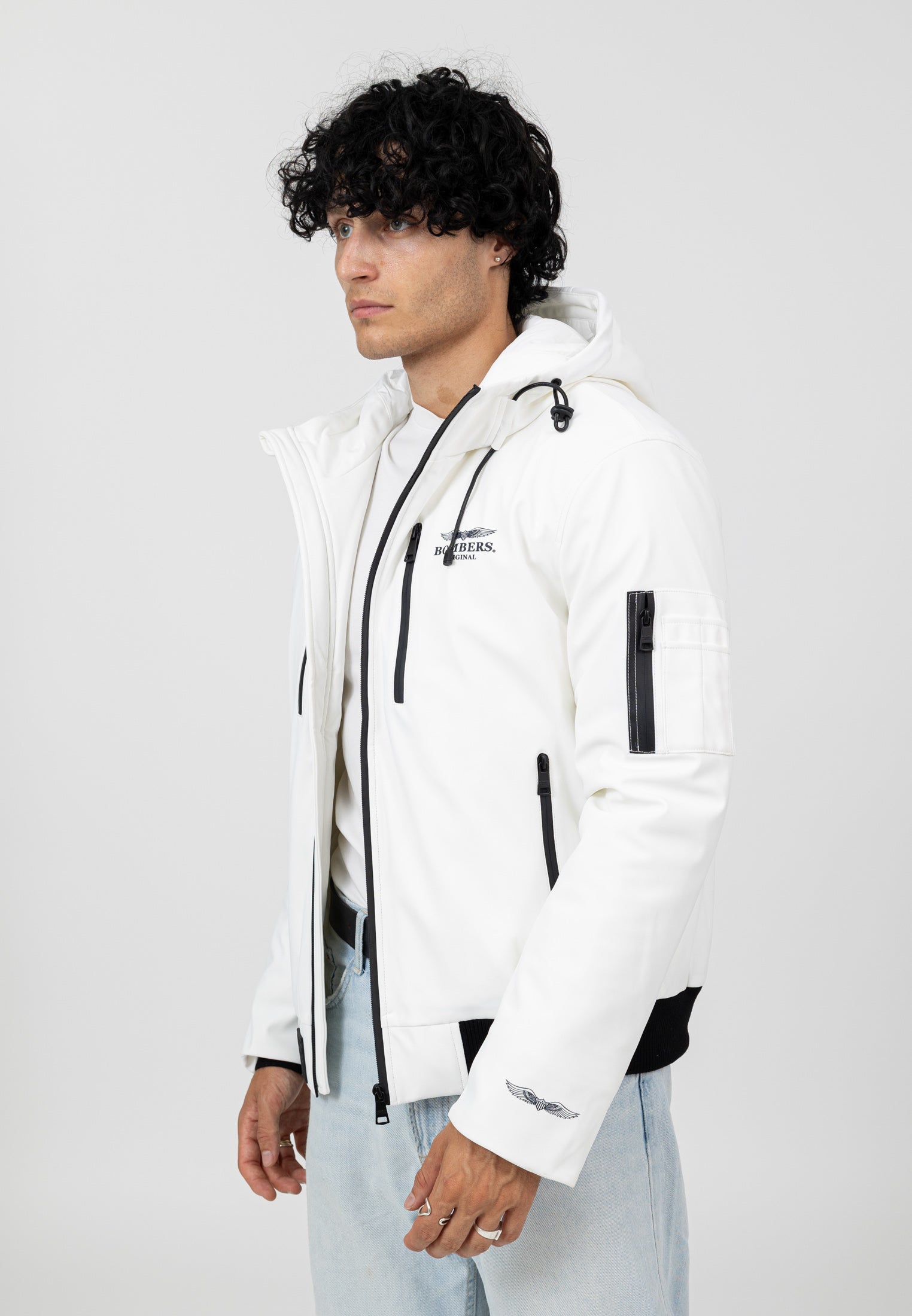 Edwards-M in Giacche Crema Bombers Original
