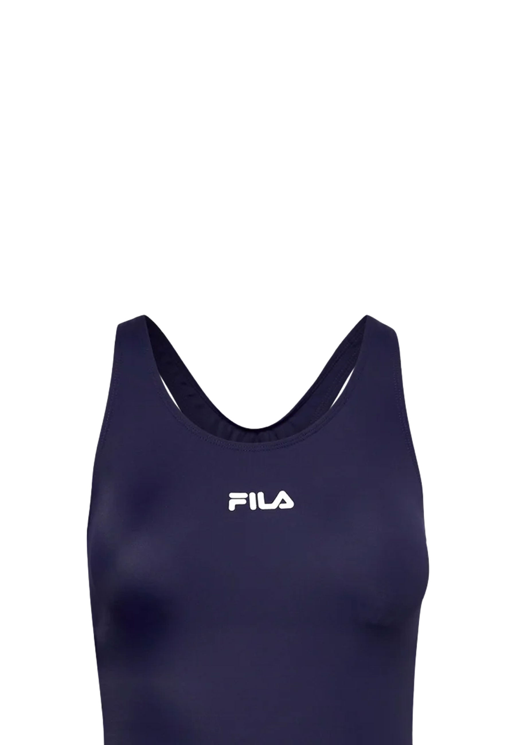 Saki - Costume da bagno con schienale a raggiera in Blu Medievale Costumi da bagno Fila   