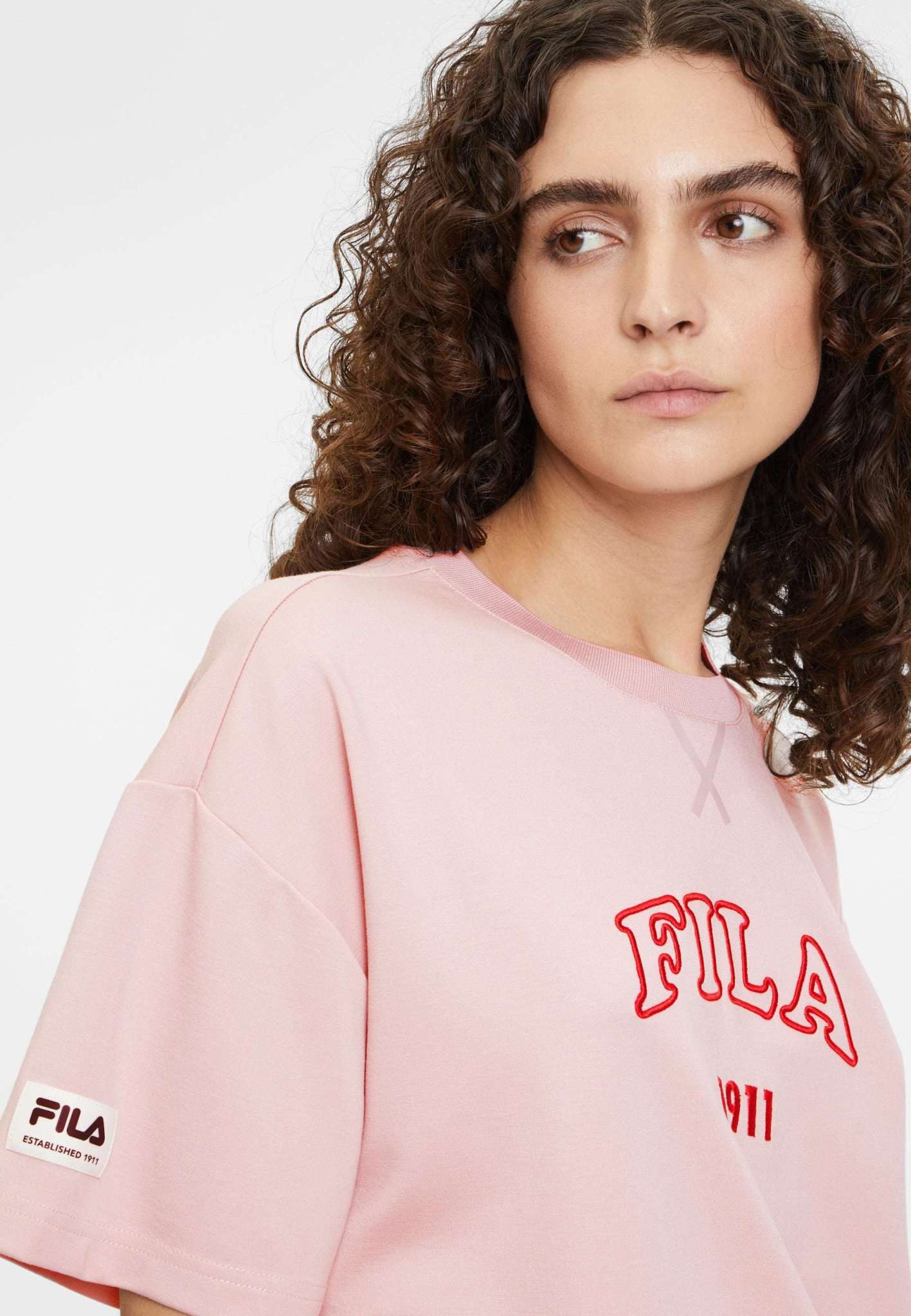 T-shirt Tula in malva pallido Fila   