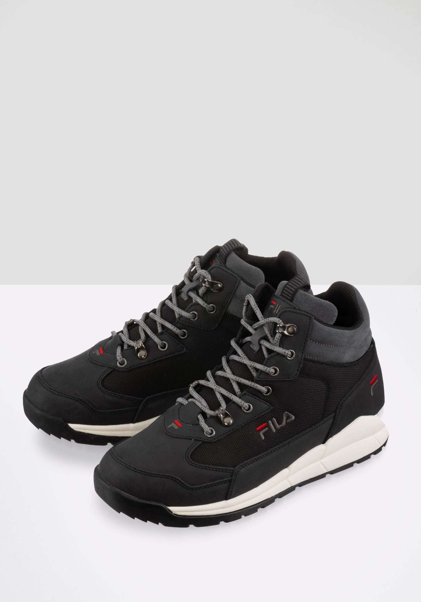 Alpha in Black-Castlerock - Stivaletti stringati Fila   