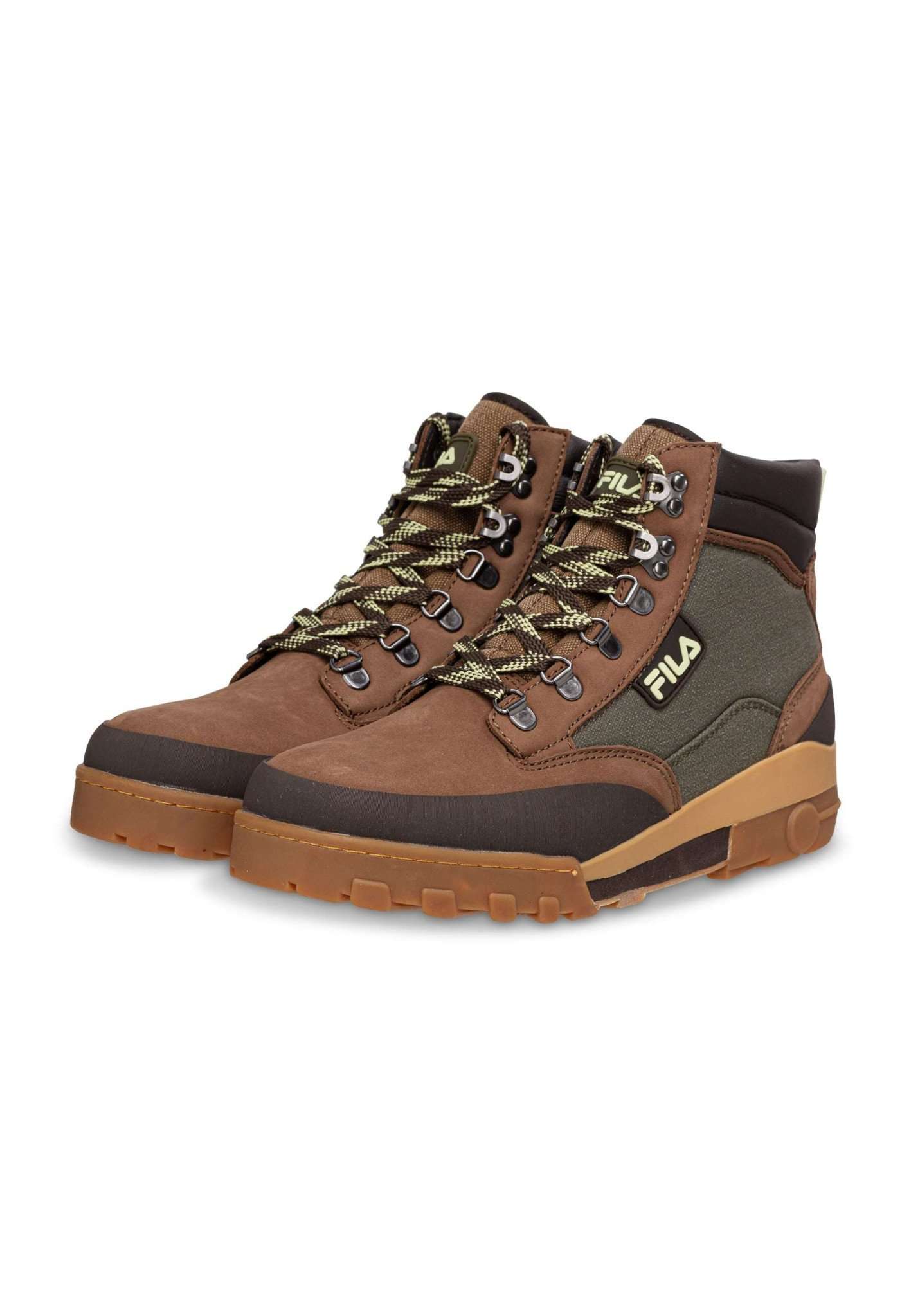 Scarpe da trekking Grunge II Cvs Mid in Partridge-Shadow Lime Fila   