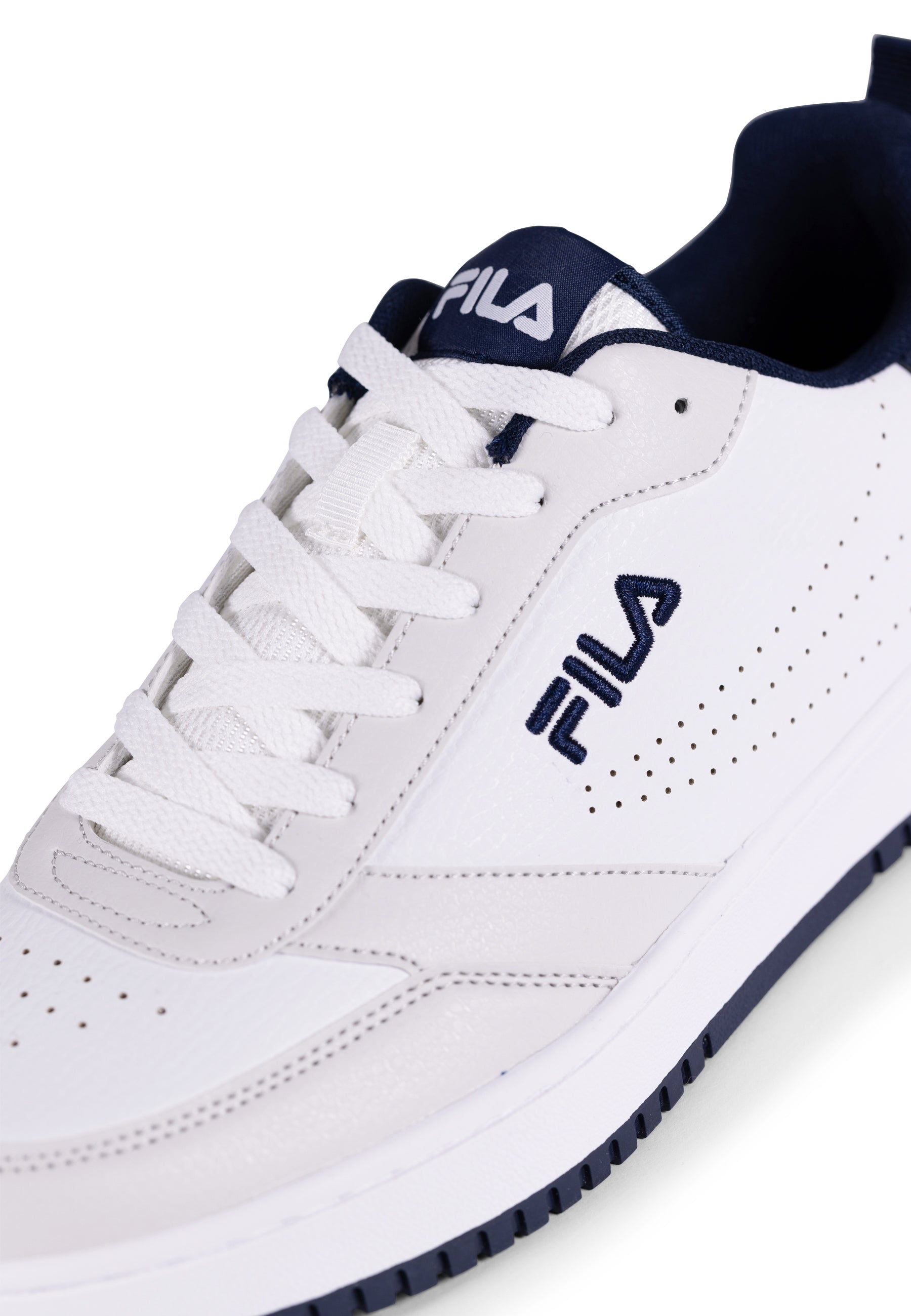 Fila Rega in scarpe da ginnastica bianche e blu Fila   