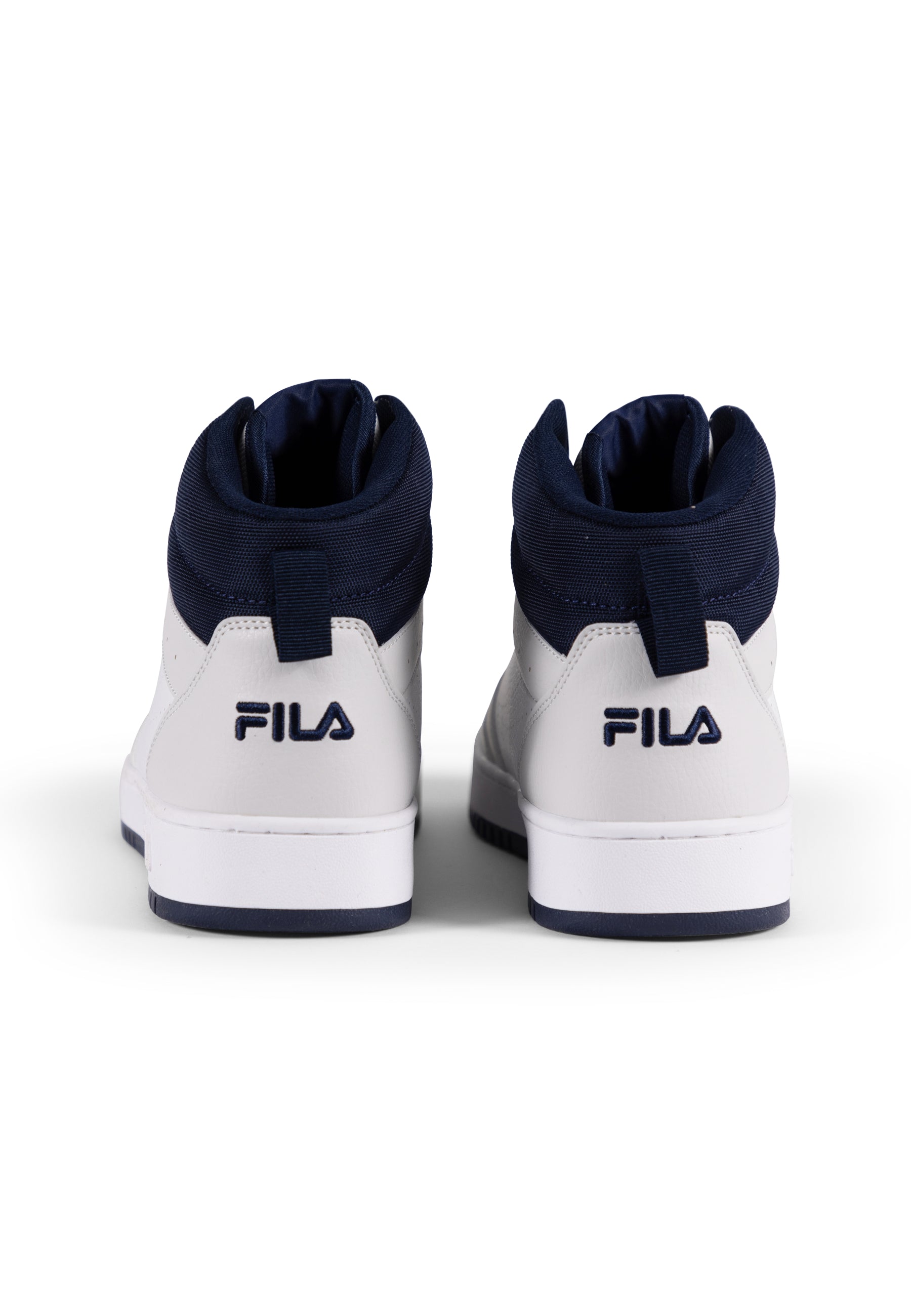 Fila Rega Mid in scarpe da ginnastica bianche e blu Fila   