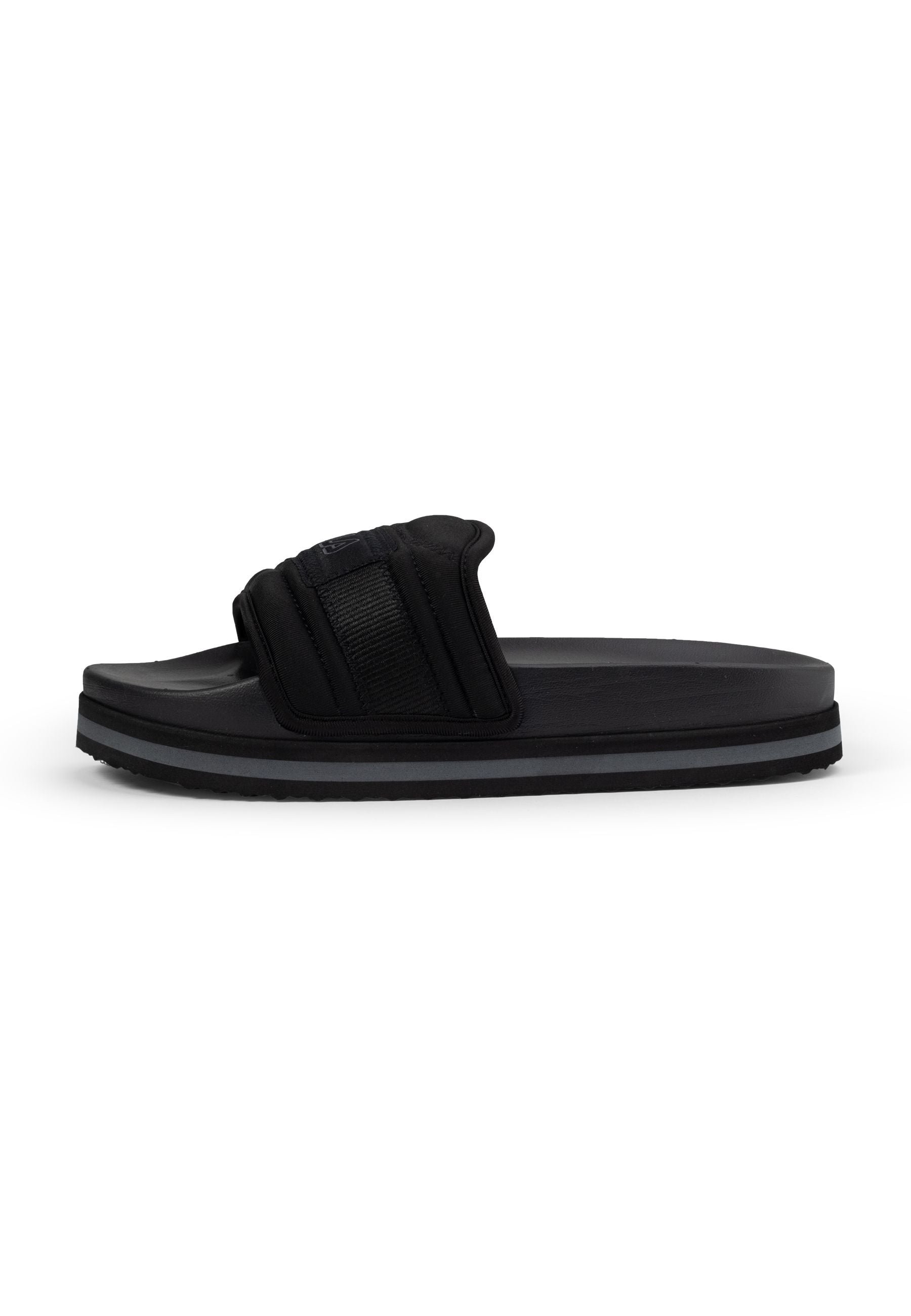 Morro Bay Zeppa Lounge Slipper Wmn in Nero-Black Pantofole Fila   