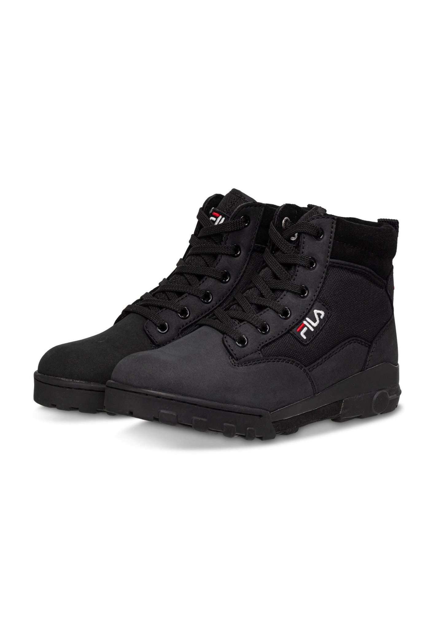 Grunge II Mid Wmn in Nero Stivaletti allacciati Fila   