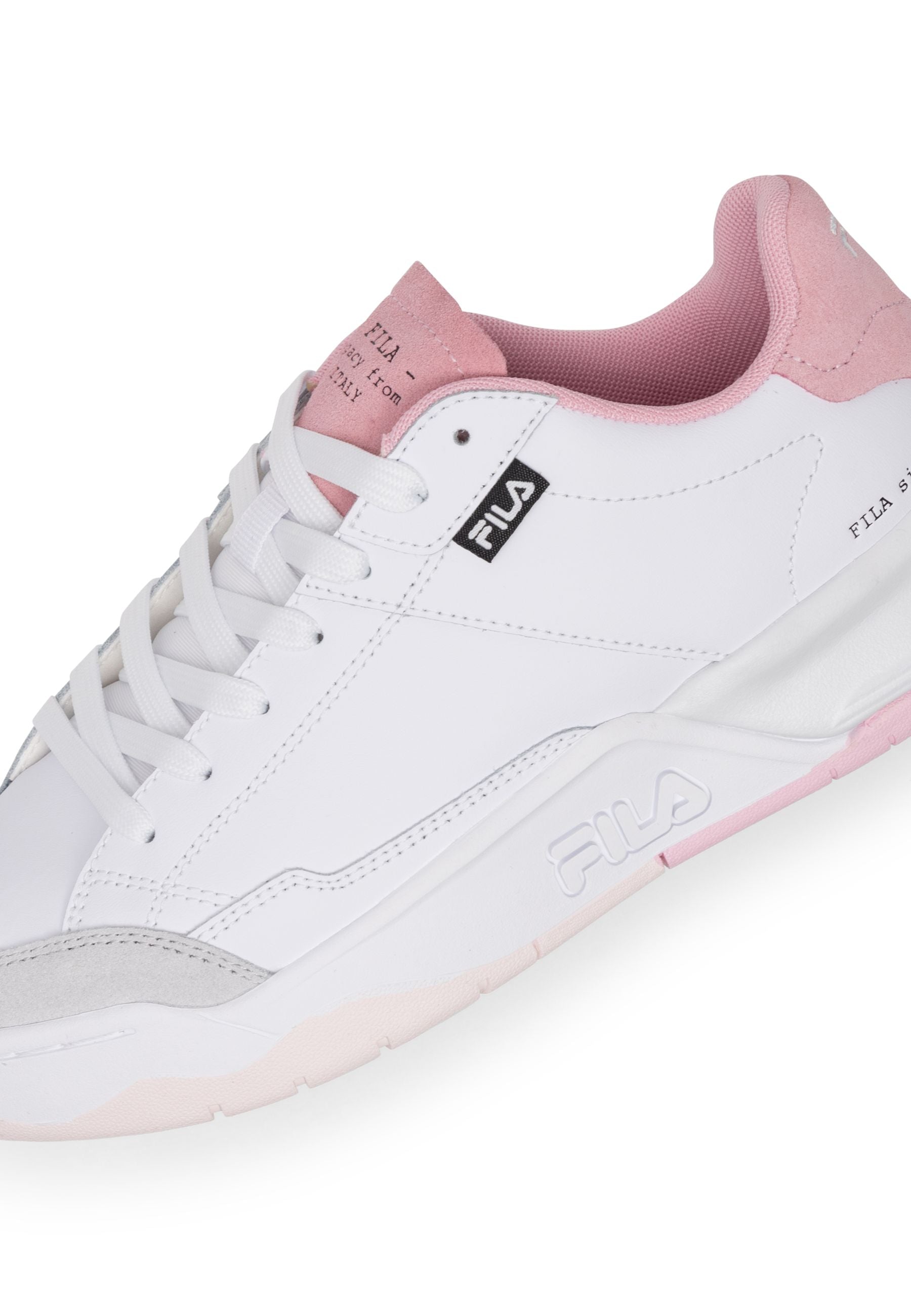 Fila Avenida Wmn in Bianco-Rosa Nectar Sneakers Fila   