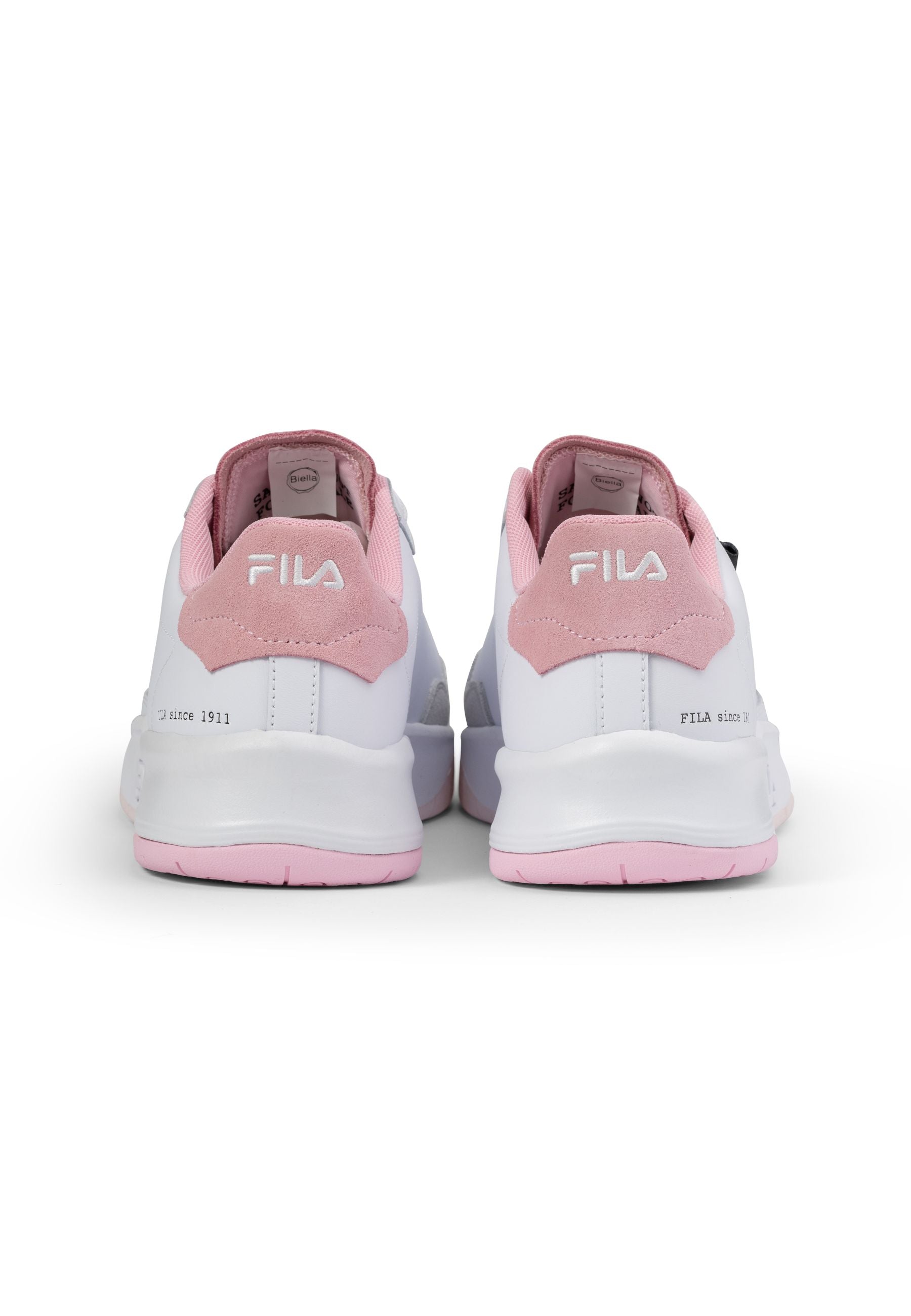 Fila Avenida Wmn in Bianco-Rosa Nectar Sneakers Fila   