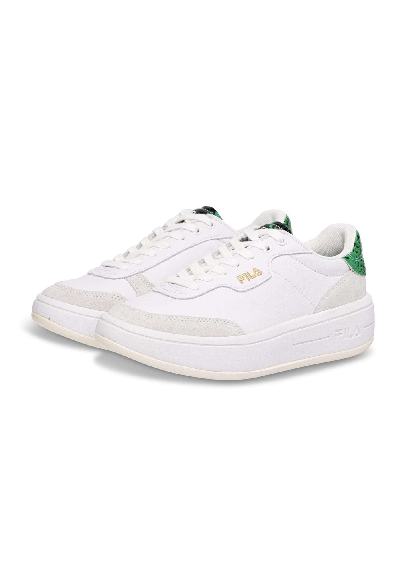 Fila Scarpe da ginnastica Premium F Wmn in Bianco-Verdant Green Fila   