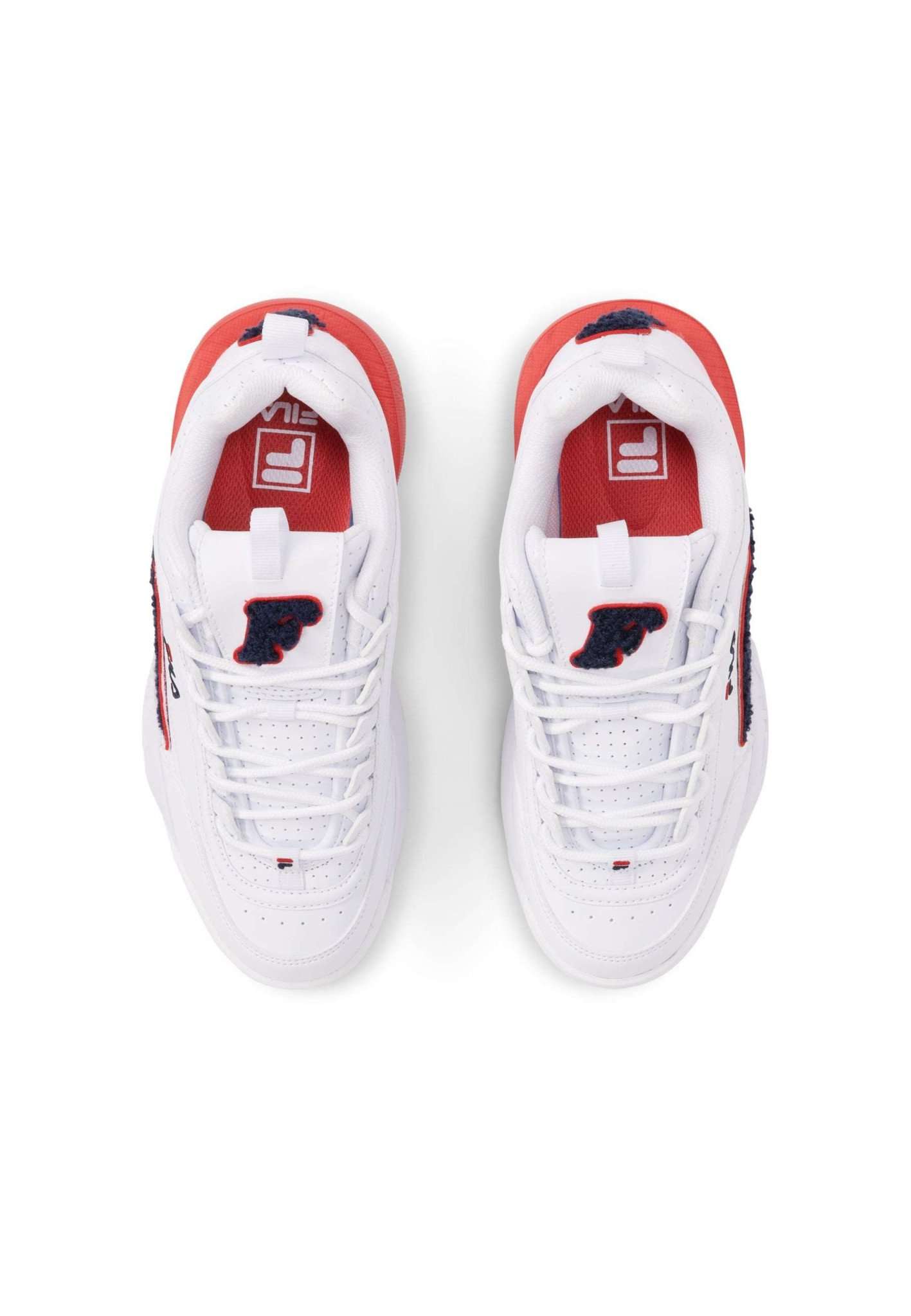 Disruptor Patch Wmn in Bianco-Fila Sneakers Navy Fila   