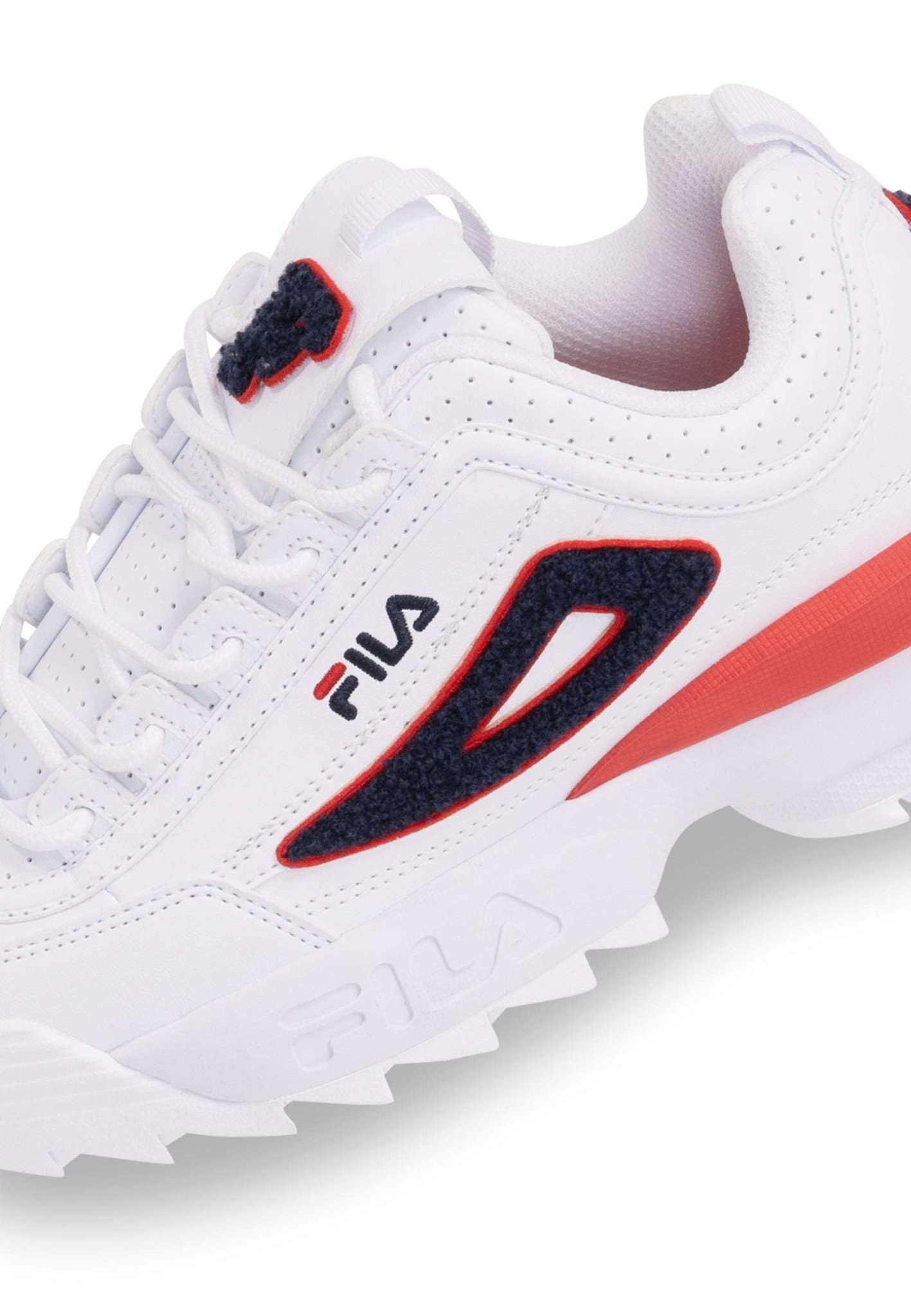 Disruptor Patch Wmn in Bianco-Fila Sneakers Navy Fila   