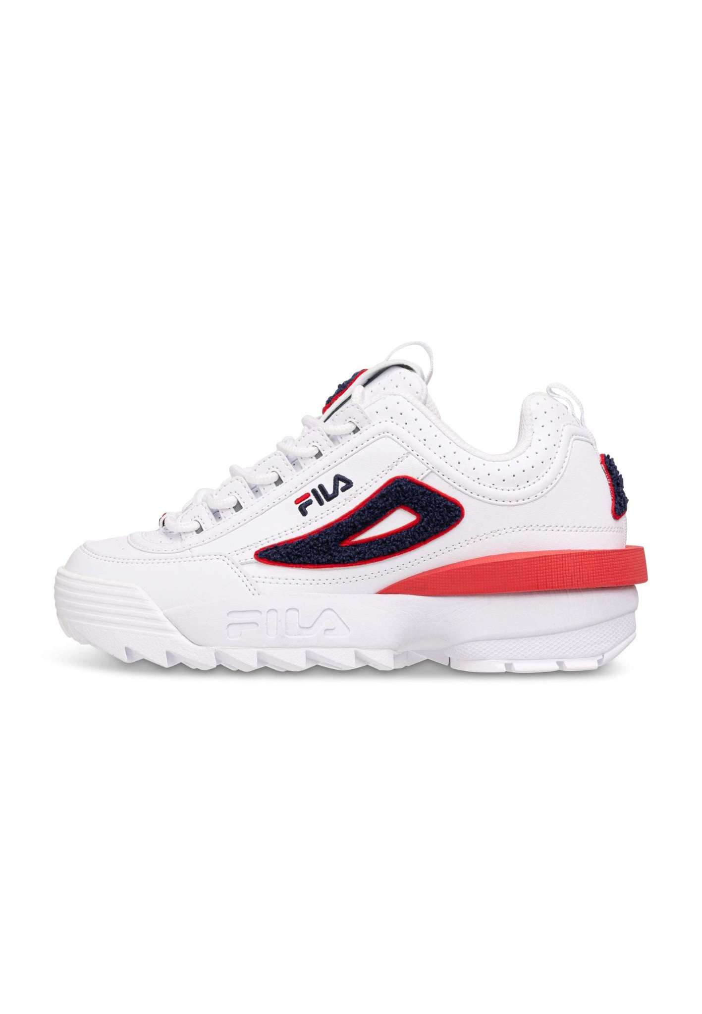 Disruptor Patch Wmn in Bianco-Fila Sneakers Navy Fila   