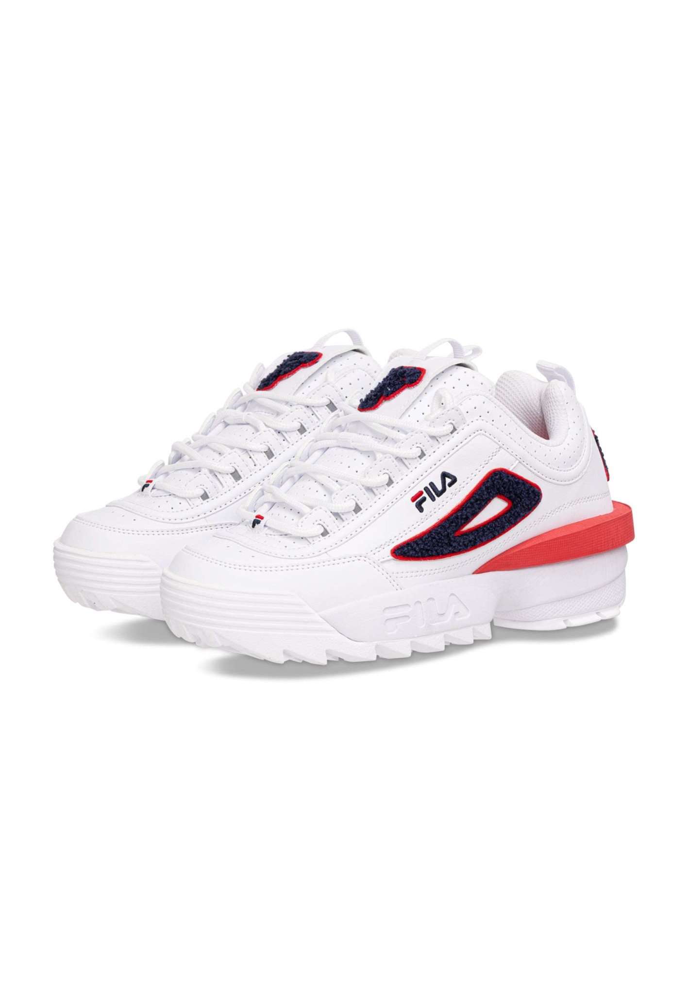 Disruptor Patch Wmn in Bianco-Fila Sneakers Navy Fila   