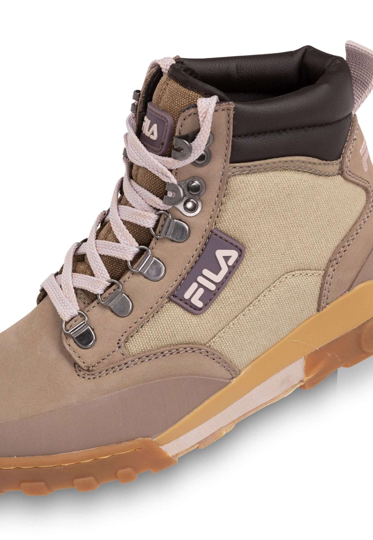 Scarpe da trekking Grunge II Cvs Mid Wmn in Taupe Gray-Pale Mauve Fila   