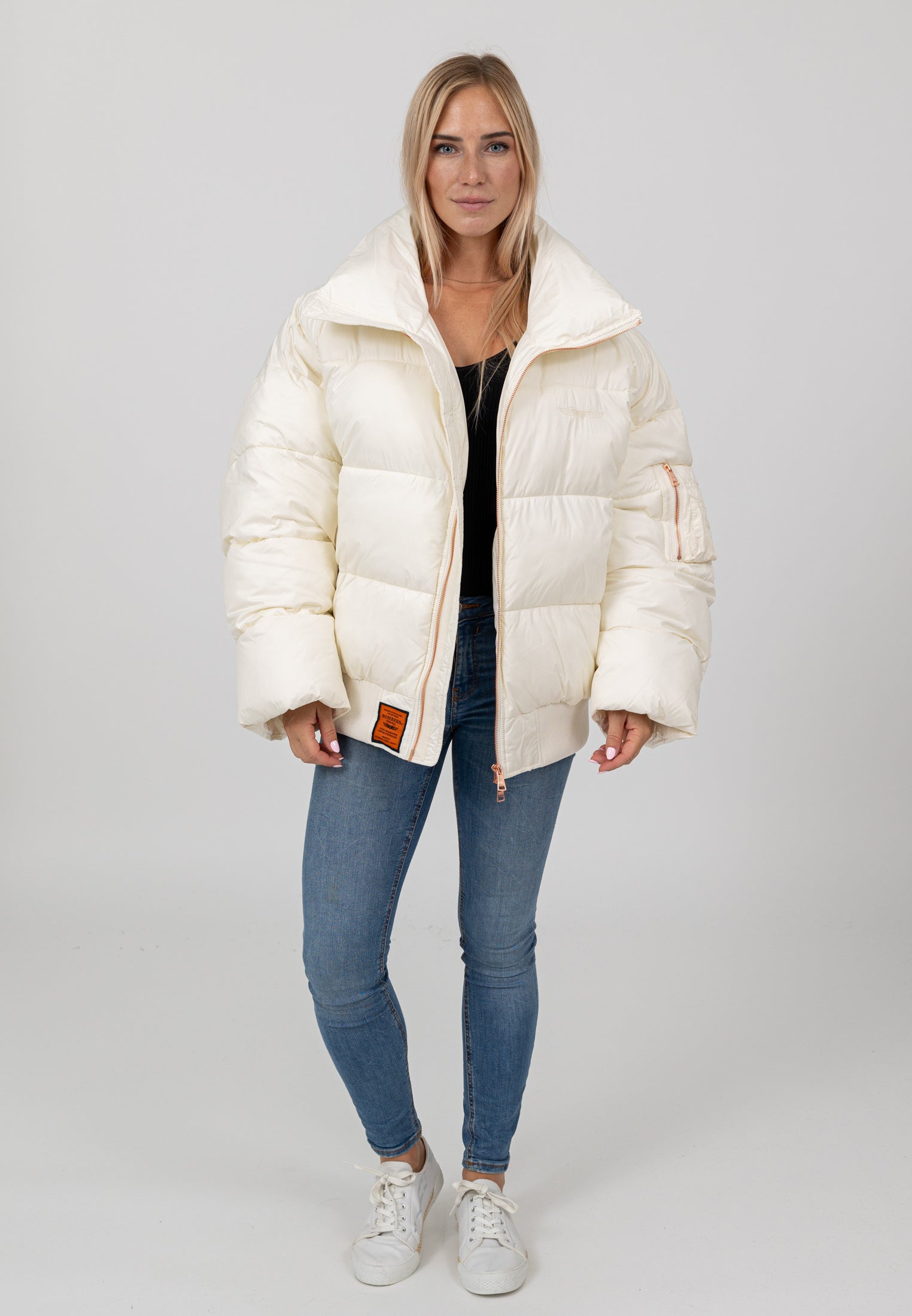Hill-W in Giacche Bianche Bombers Original