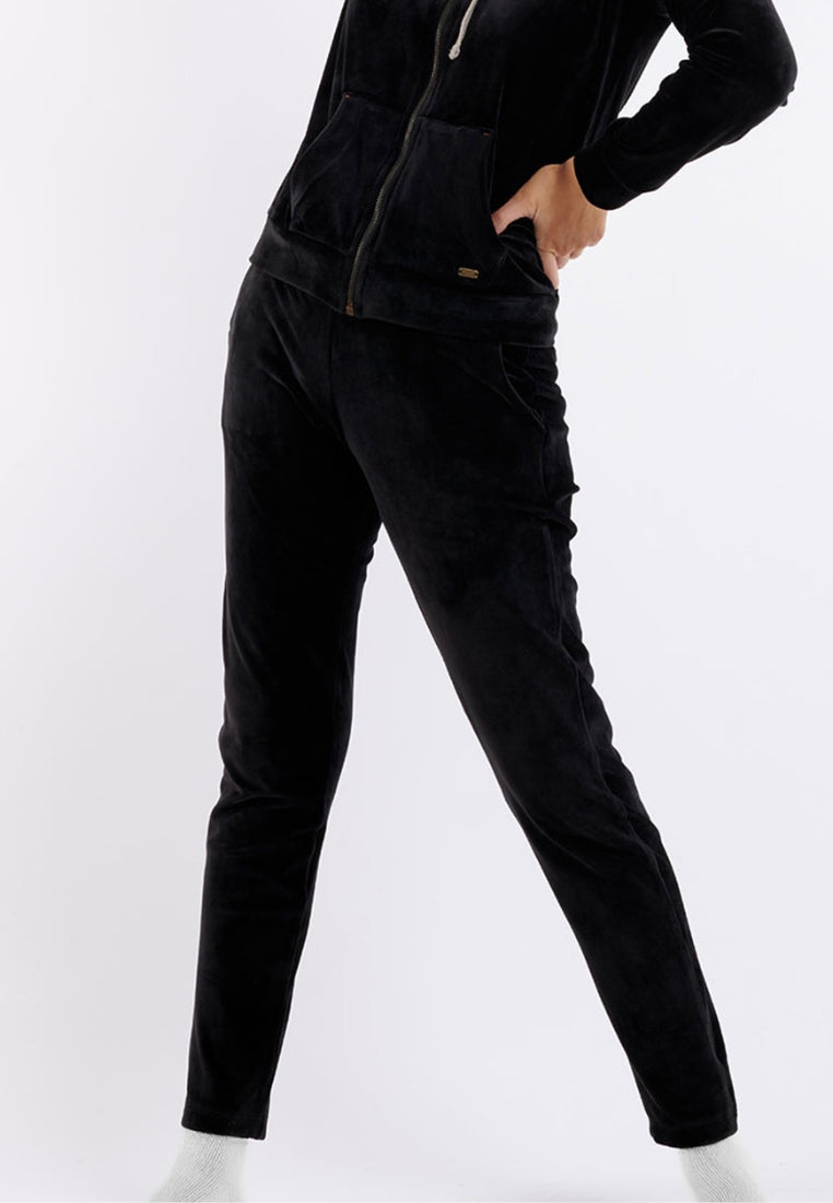 KEENAN-SEALAKE pantaloni da jogging in noir Pantaloni Banana Moon
