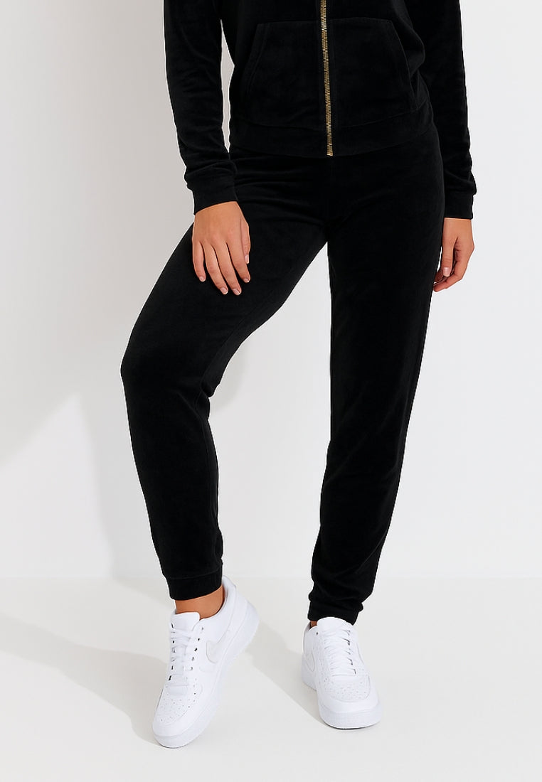 KEENAN-SEALAKE pantaloni da jogging in noir Pantaloni Banana Moon