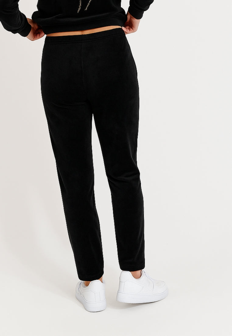 KEENAN-SEALAKE pantaloni da jogging in noir Pantaloni Banana Moon