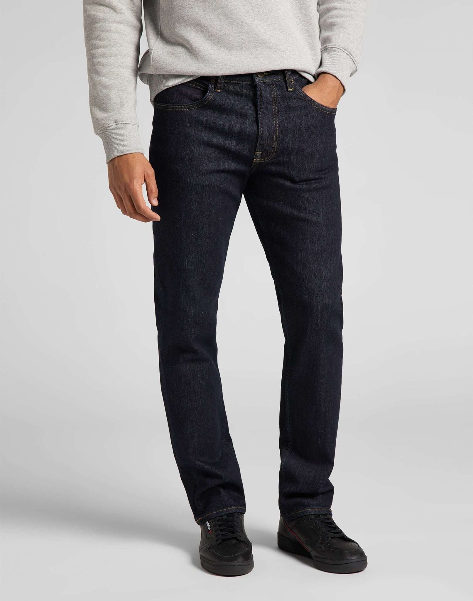 Jeans Brooklyn Straight in Rinse Lee   