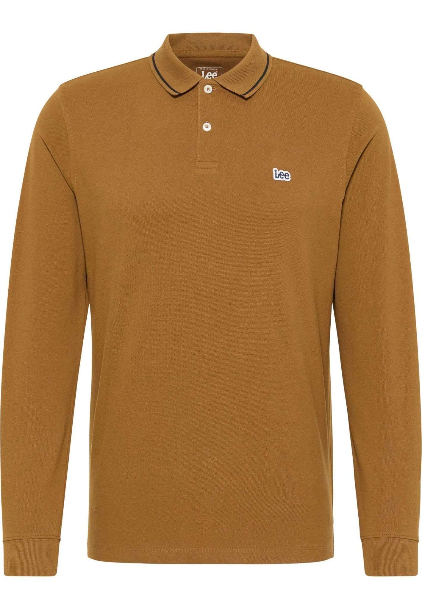 Polo Ls Pique in Tumbleweed T-Shirt Lee   