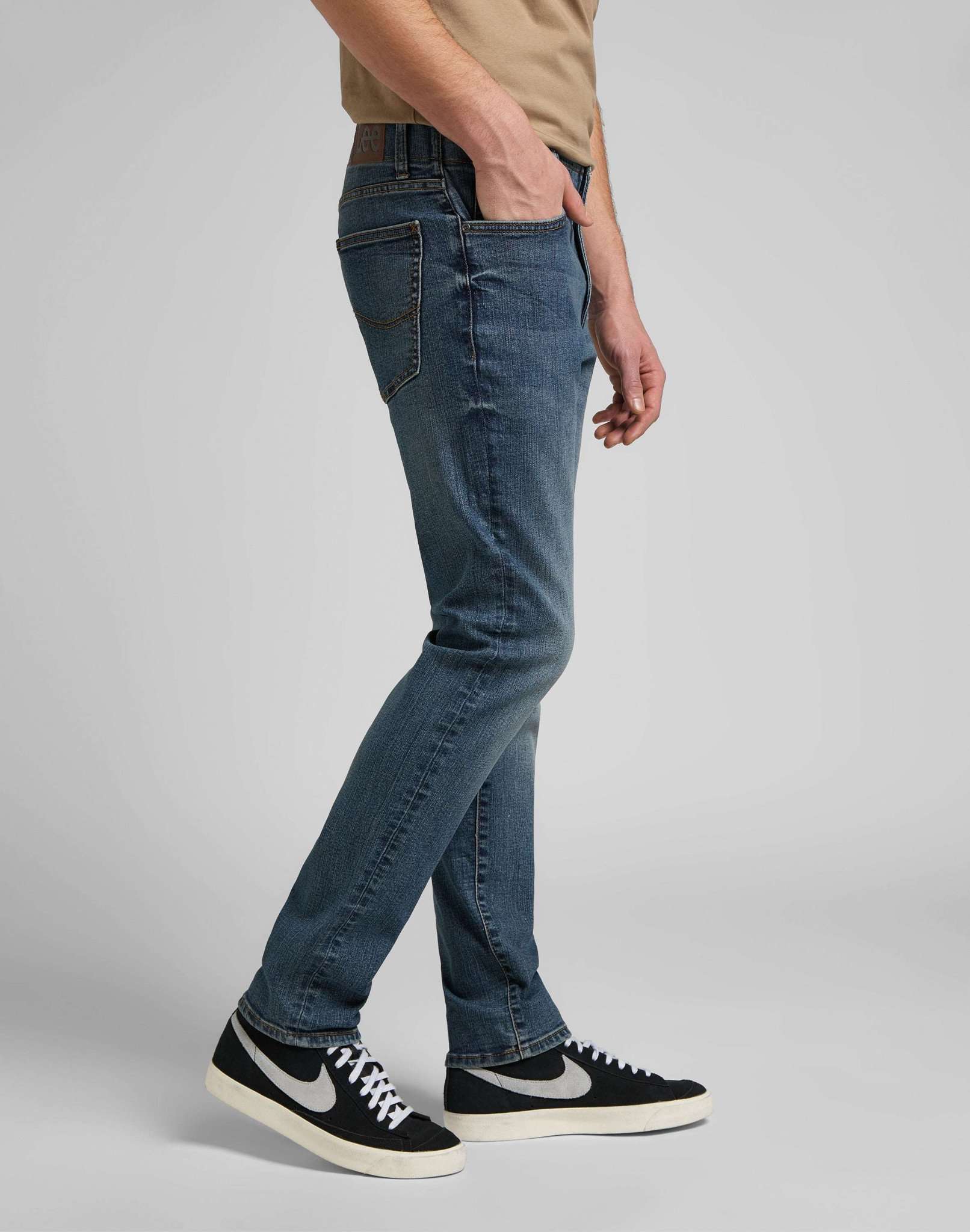 Jeans Skinny Fit XM in Blue Prodigy Lee   