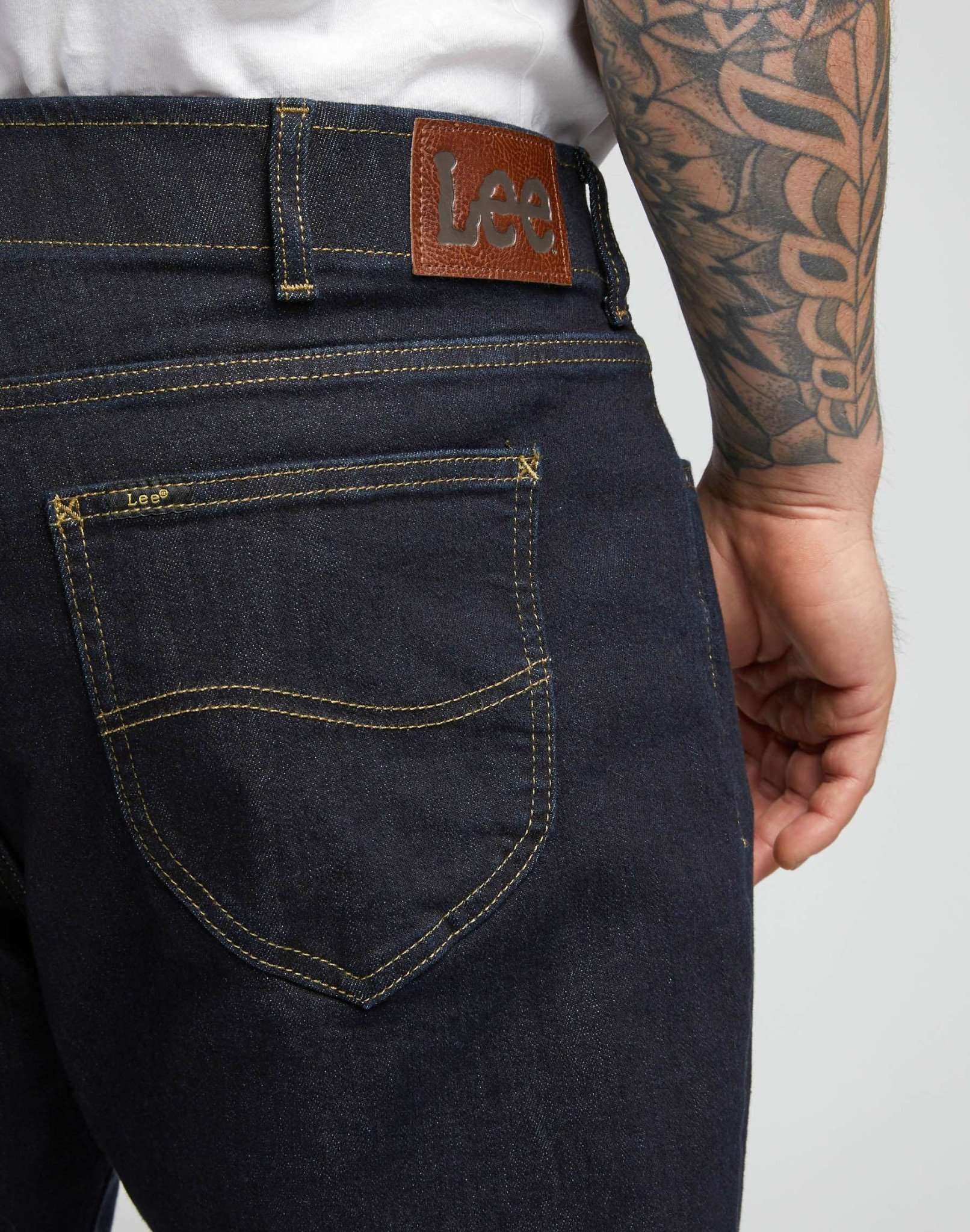 Jeans Mvp Straight Fit in Rinse Lee   