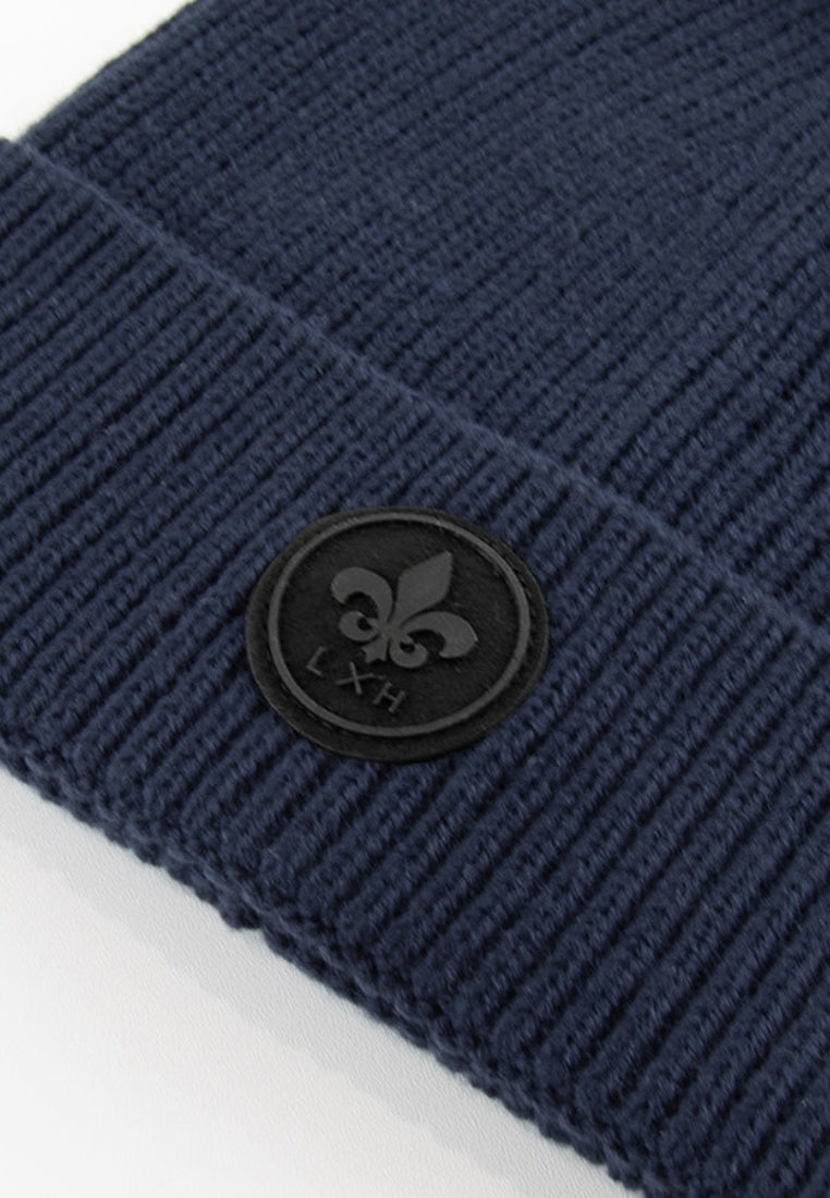 Bonnet Maille Épaisse in Cappellini Navy LXH   