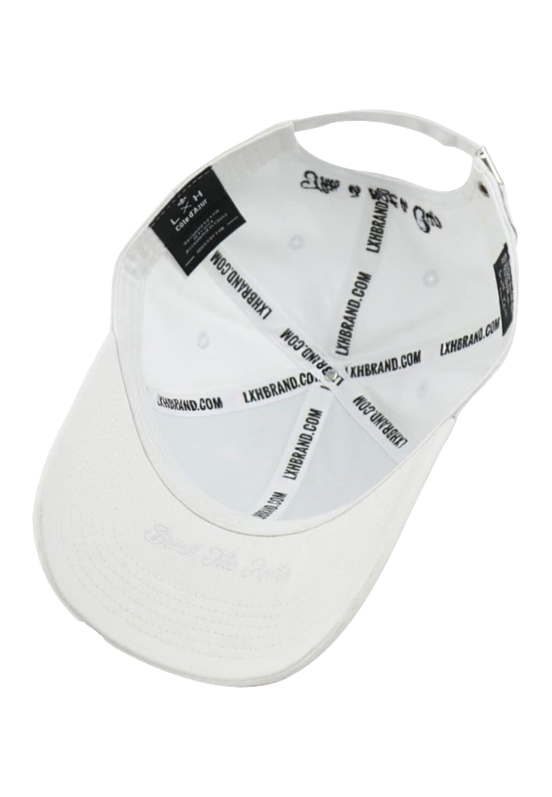 Casquette Coton - Paris in Blanc Caps LXH   