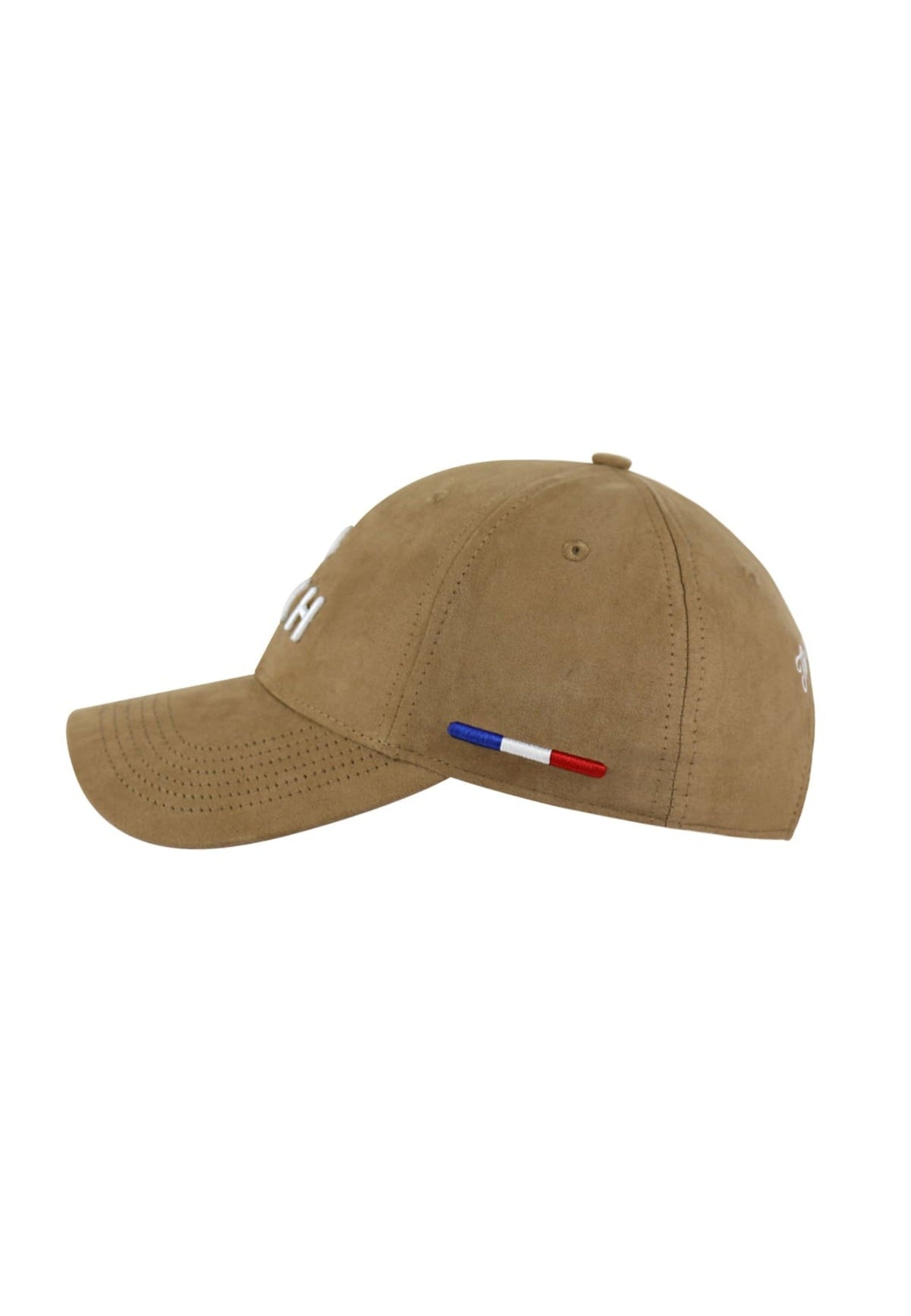 Casquette Suédine - Genève in Camel Caps LXH   