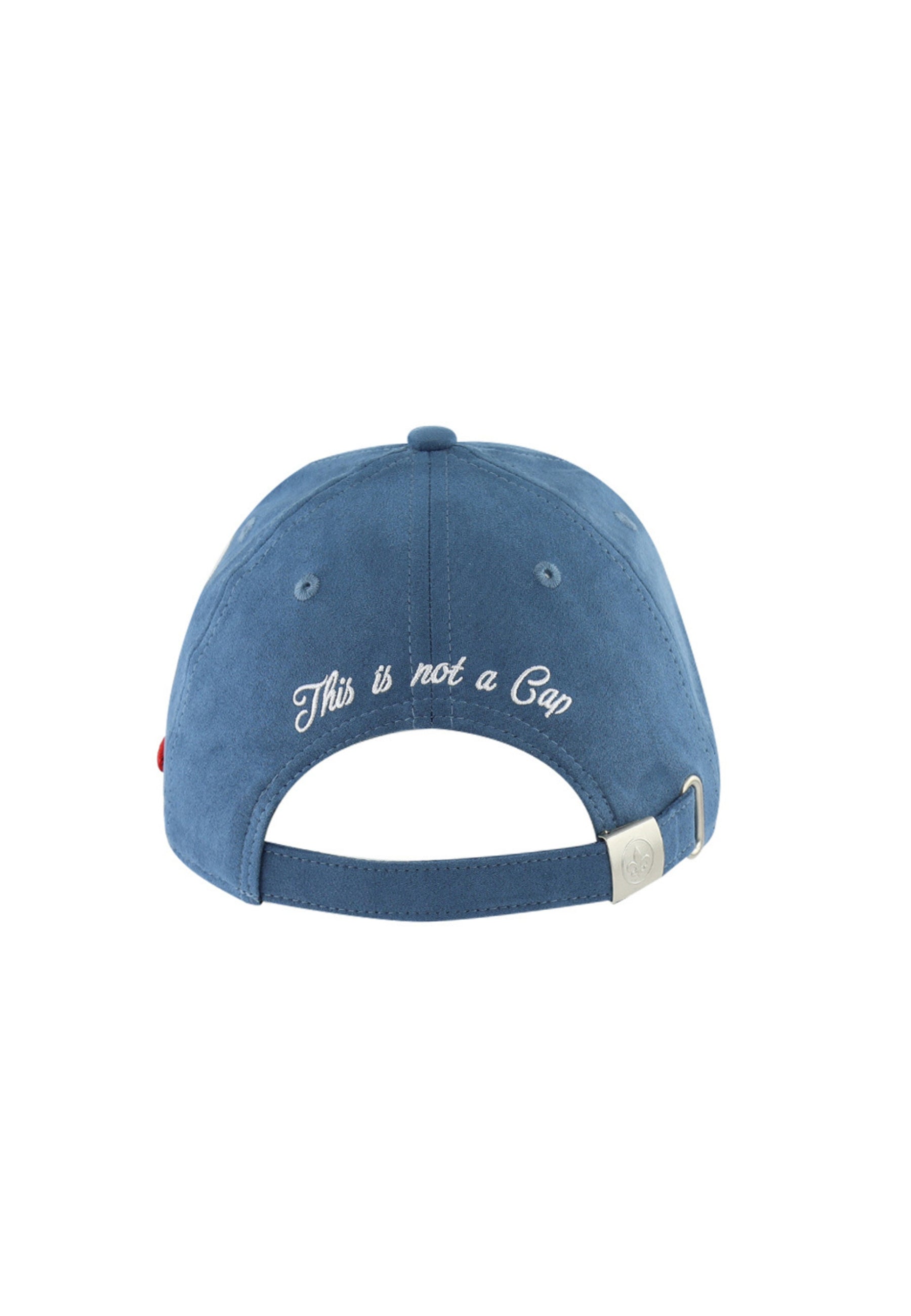 Casquette Suédine in Bleu Canard Caps LXH   