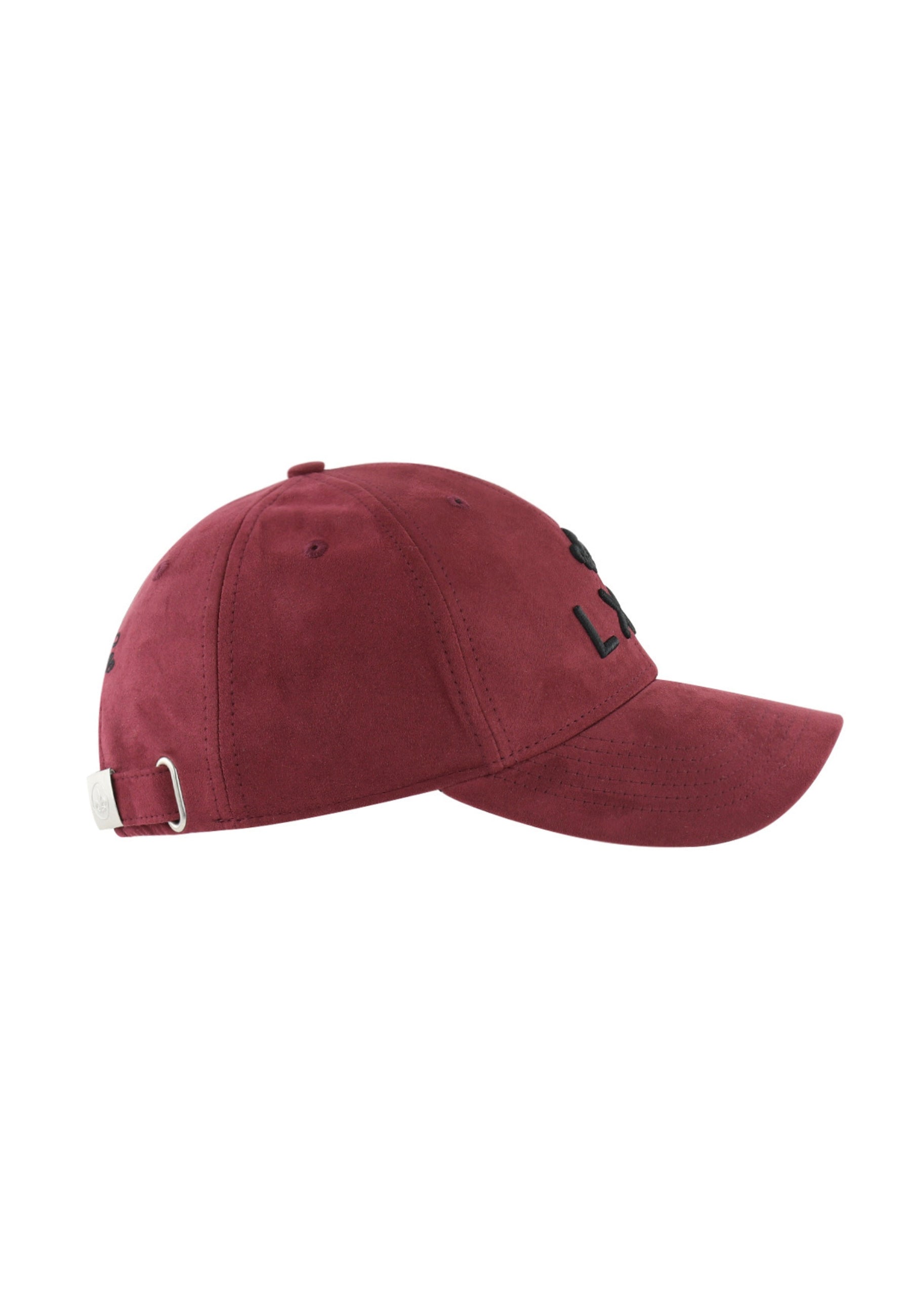 Casquette Suédine in Lie de vin Caps LXH   