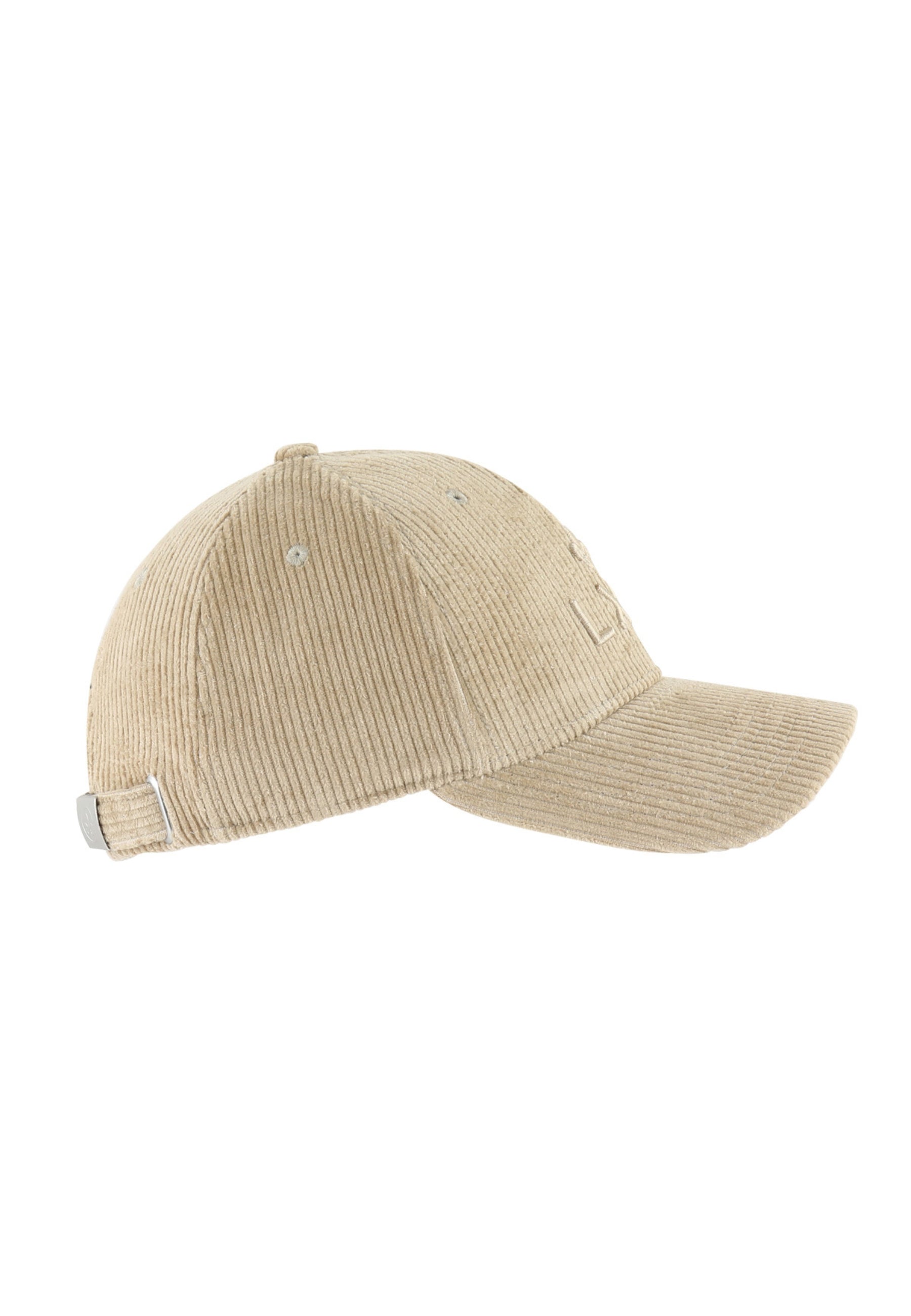 Casquette Velours Côtelé in Beige Foncé Caps LXH   