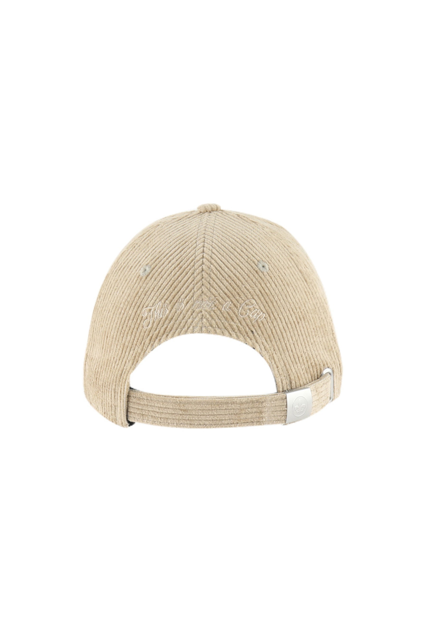 Casquette Velours Côtelé in Beige Foncé Caps LXH   