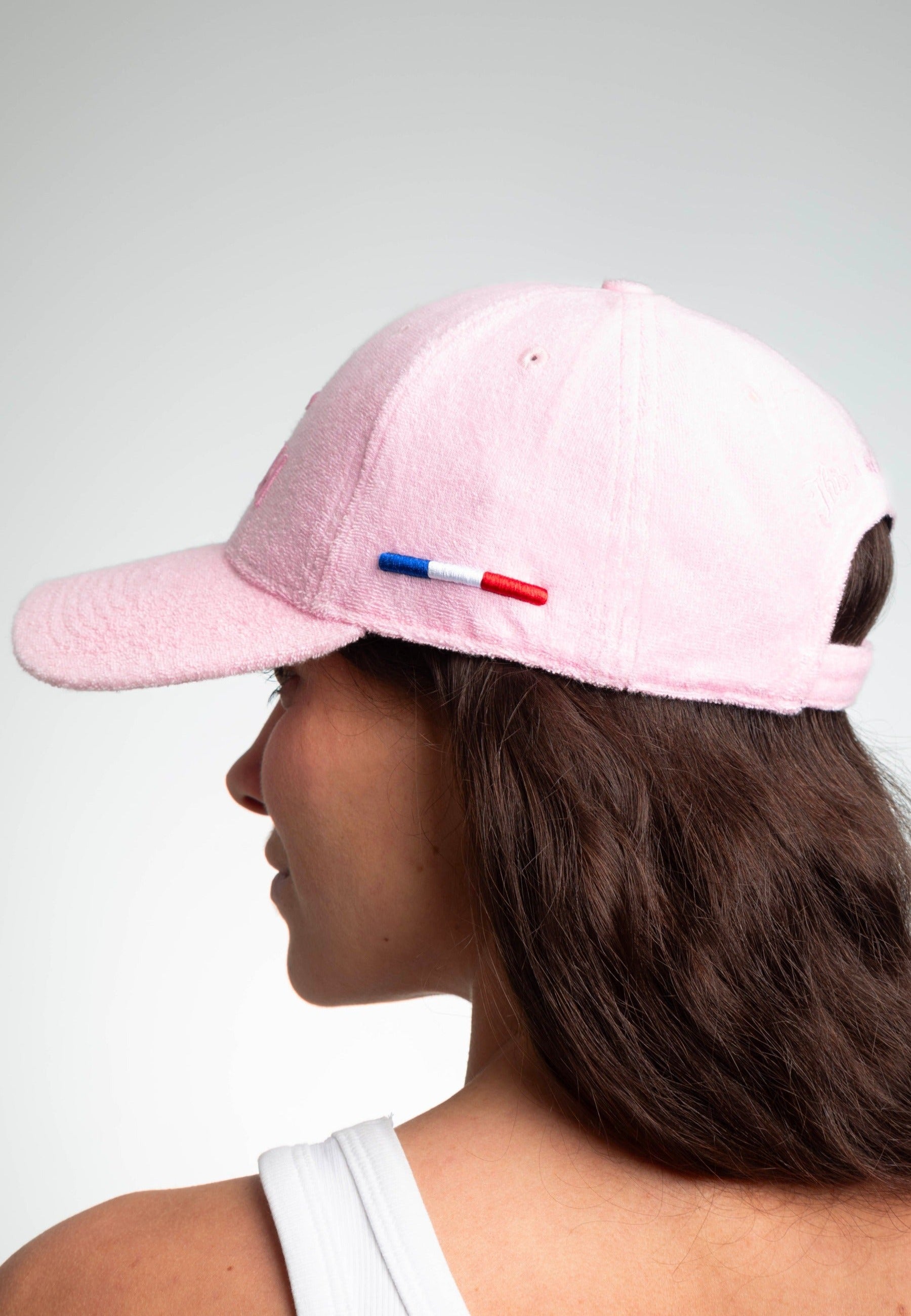 Casquette éponge - Malibu in Rose Pale Caps LXH   