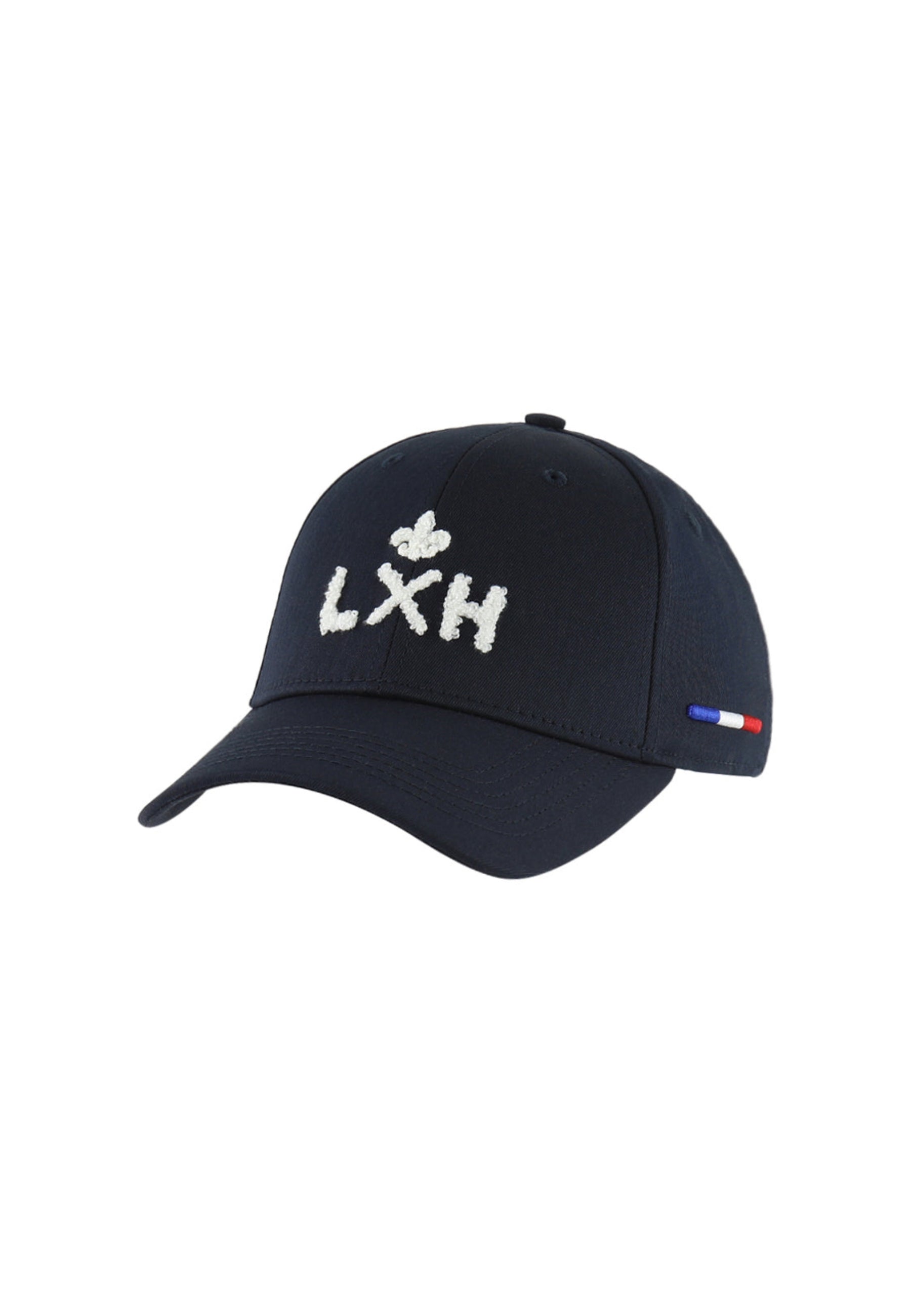 Casquette Coton - Logo in Bleu Marine Caps LXH   