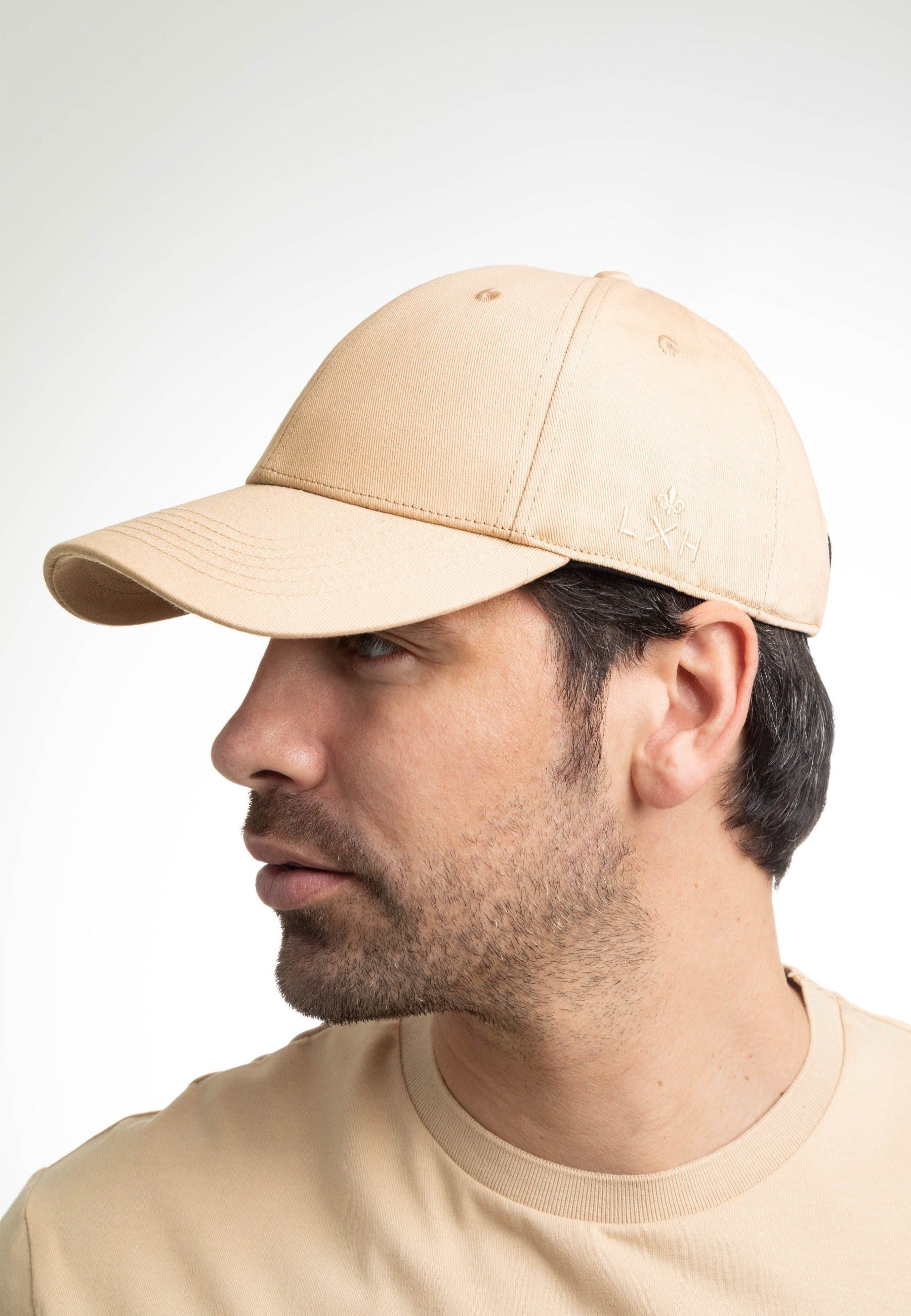 Casquette Coton - ADN in tappi beige LXH   