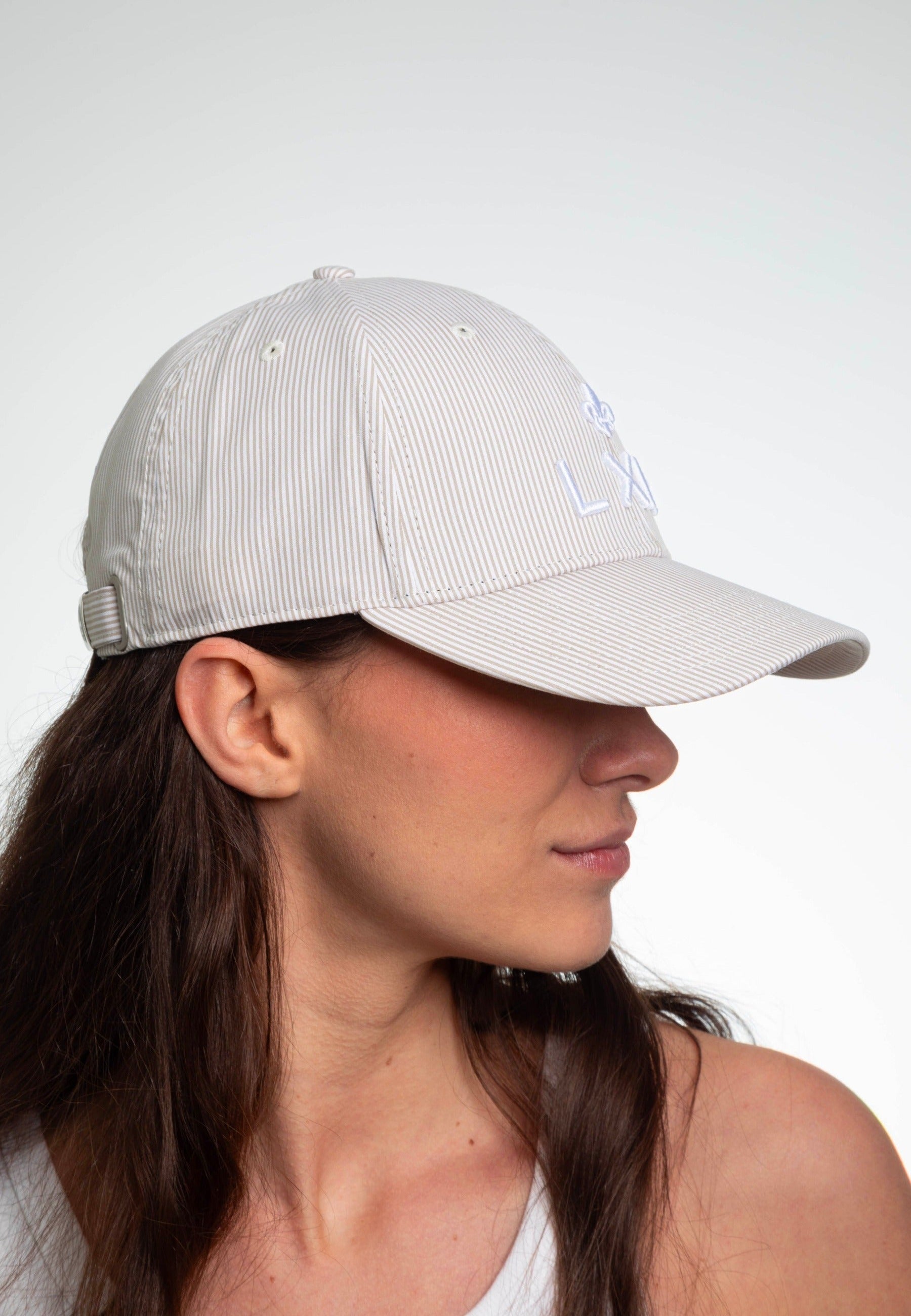 Casquette Ramatuelle in Beige / Blanc Caps LXH   