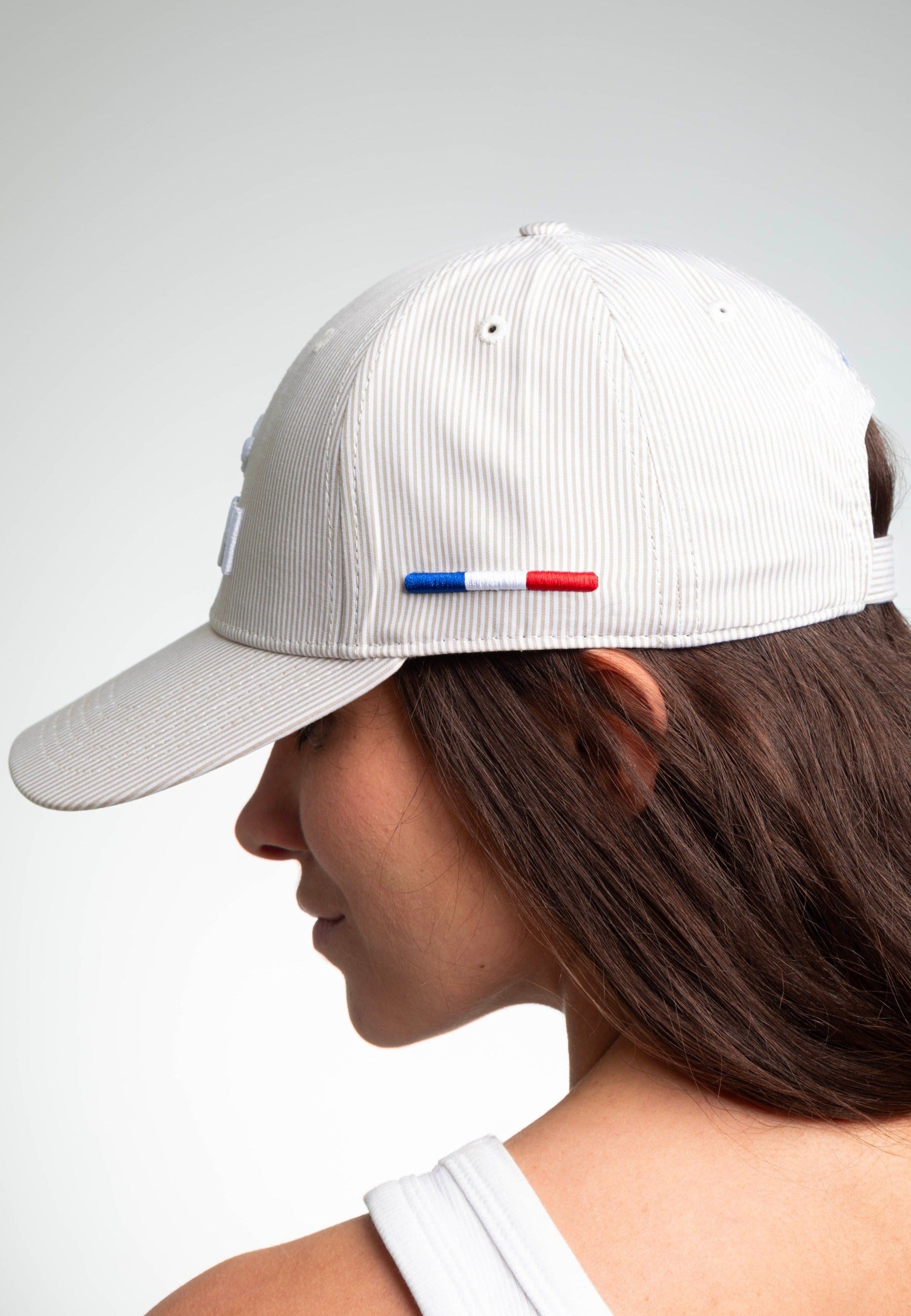 Casquette Ramatuelle in Beige / Blanc Caps LXH   