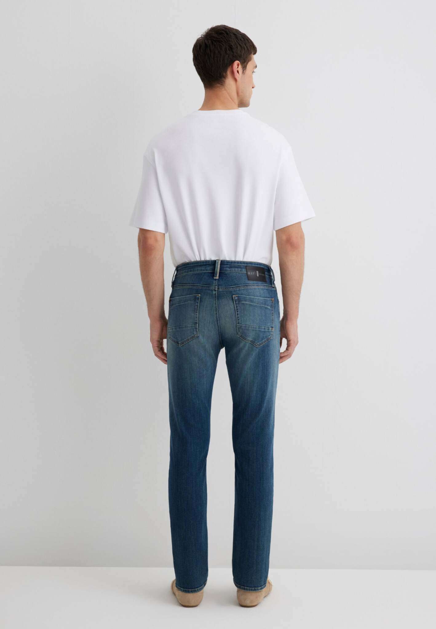 Marcus in Jeans Indigo Ultra Move usati Mavi