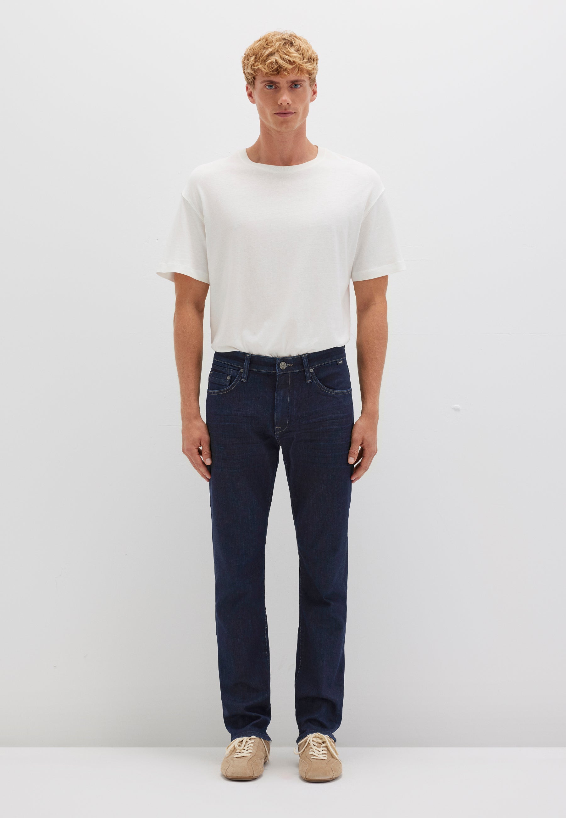 Marcus in Jeans Comfort Risciacquati Mavi