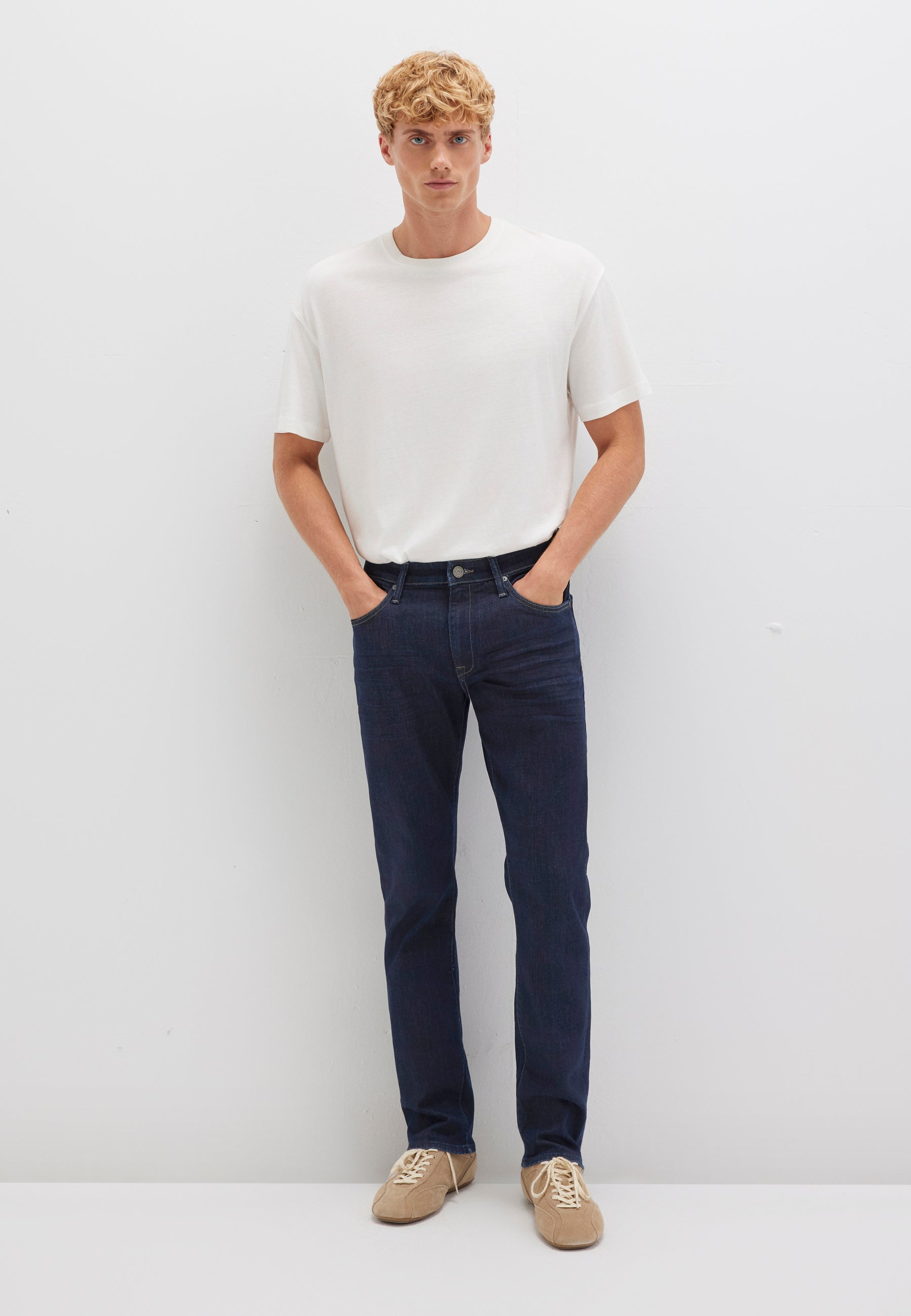 Marcus in Jeans Comfort Risciacquati Mavi