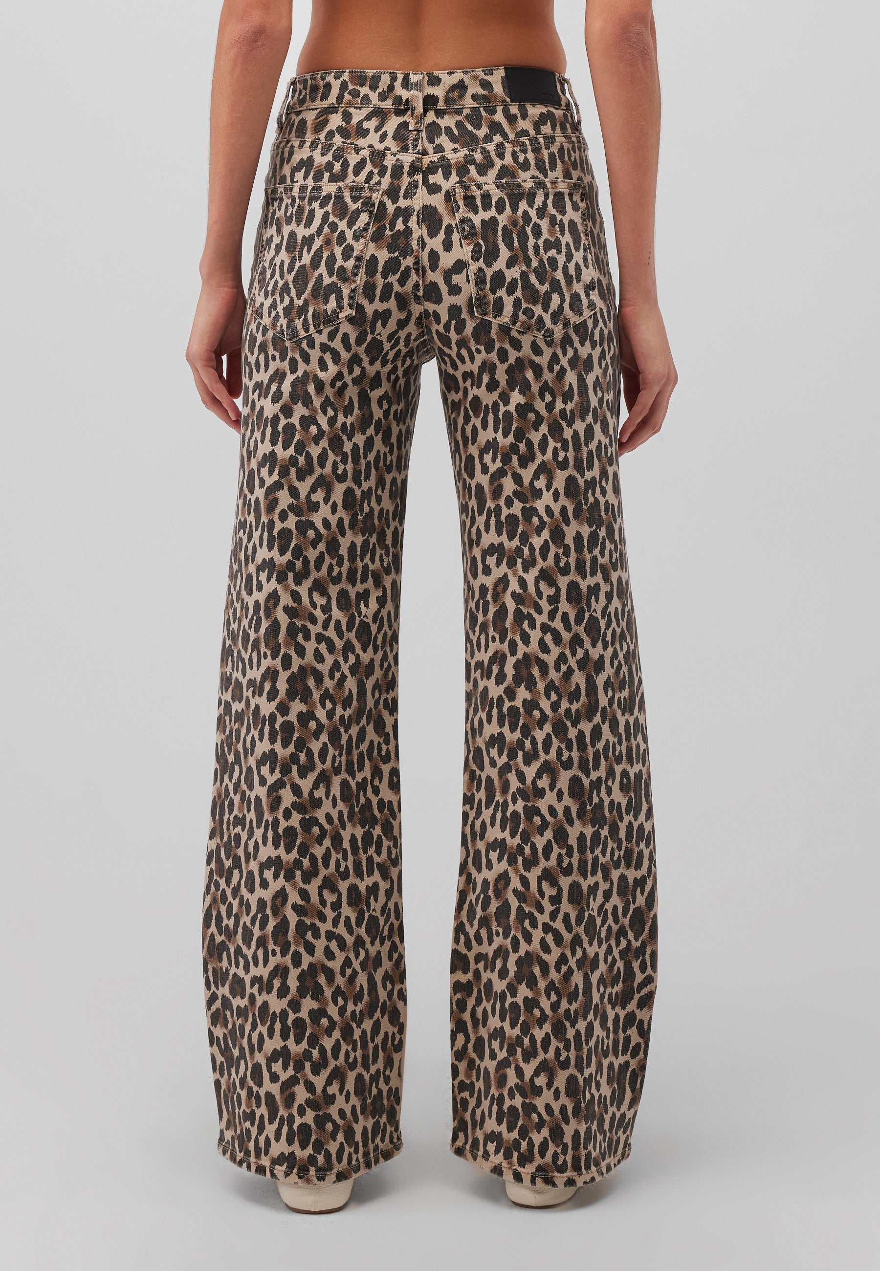 Malibu in jeans leopardati Mavi