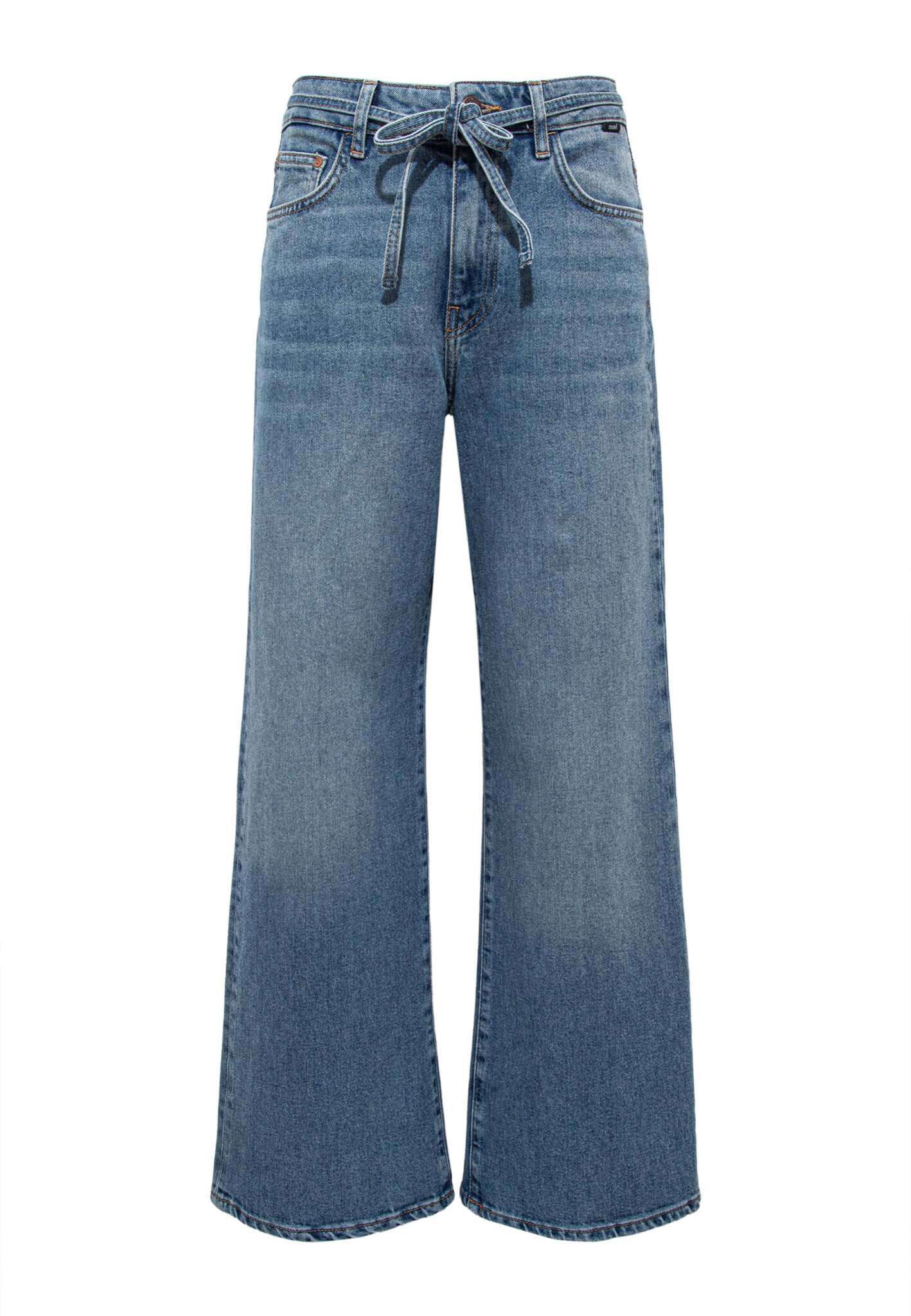 Malibu con cintura in jeans 90S medio usati Mavi